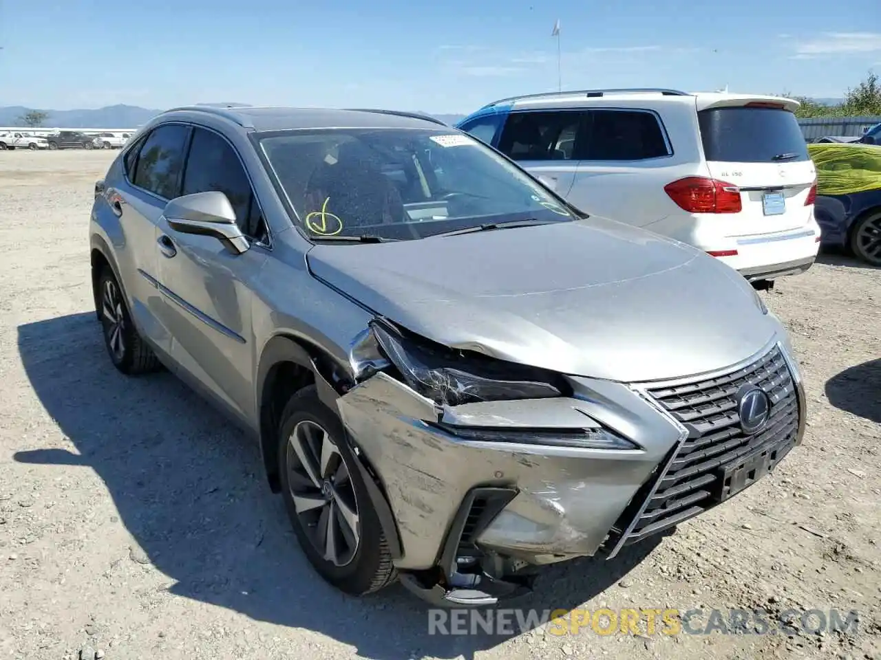 1 Фотография поврежденного автомобиля JTJGJRDZ8M2150146 LEXUS NX 2021