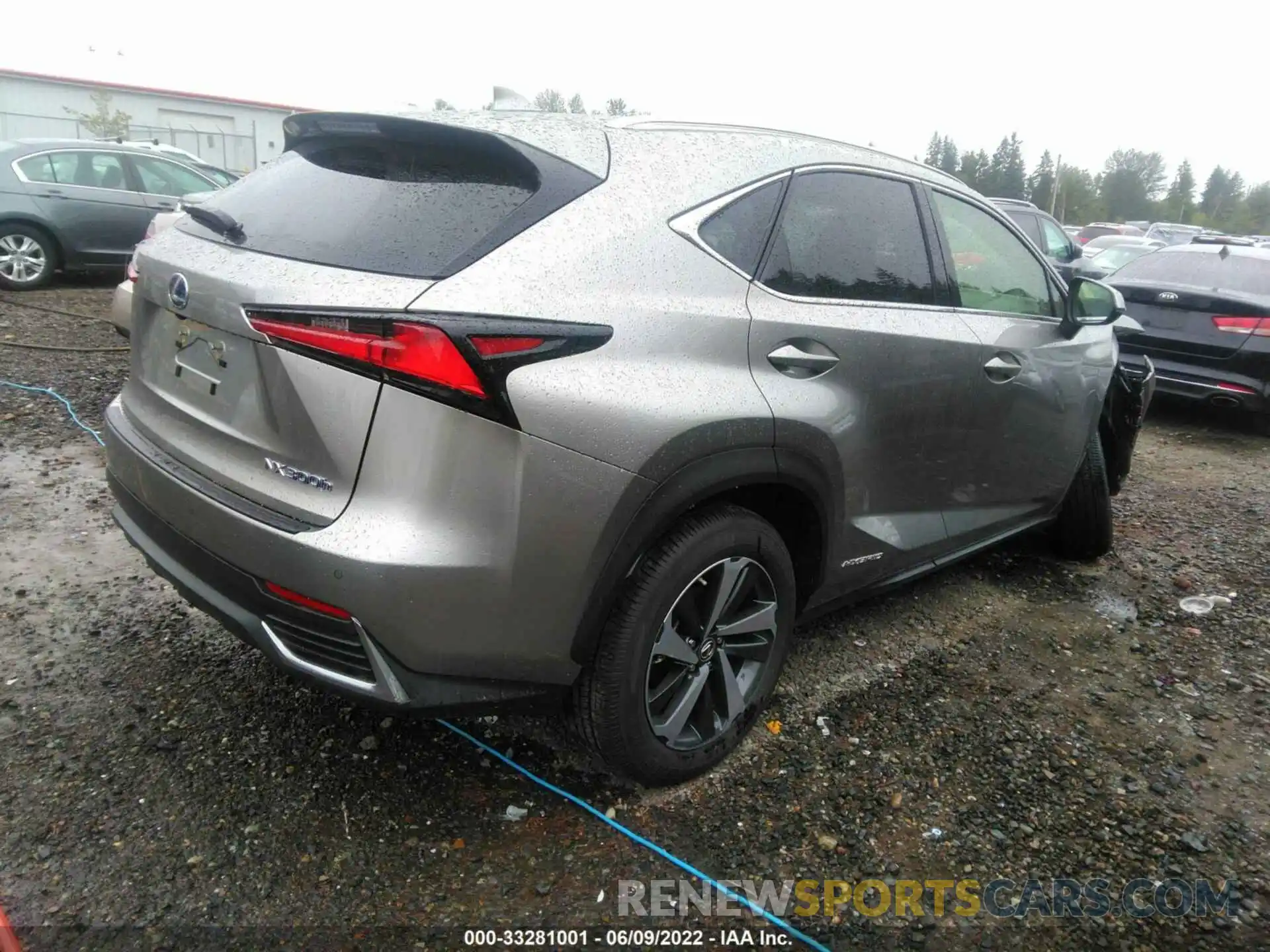 4 Фотография поврежденного автомобиля JTJGJRDZ8M2165469 LEXUS NX 2021