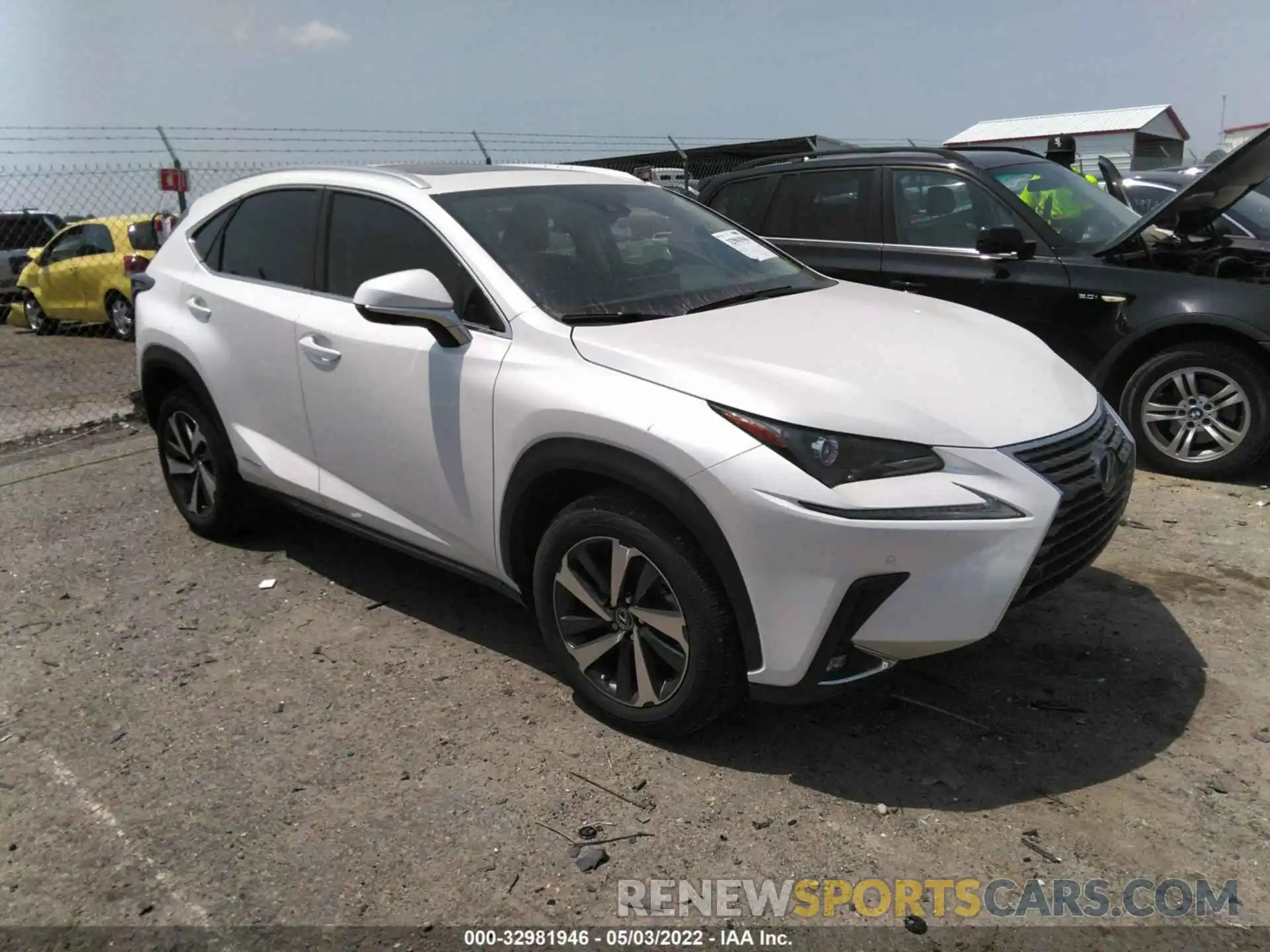 1 Фотография поврежденного автомобиля JTJGJRDZ8M2169876 LEXUS NX 2021