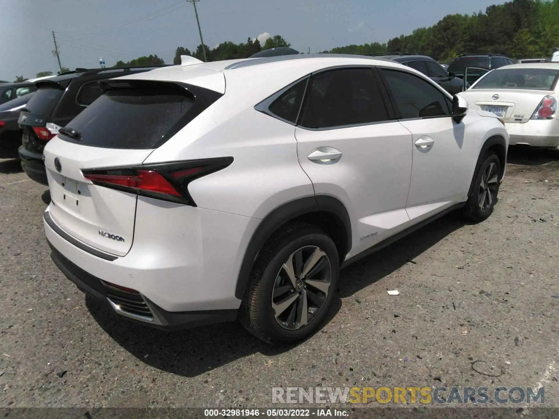 4 Фотография поврежденного автомобиля JTJGJRDZ8M2169876 LEXUS NX 2021