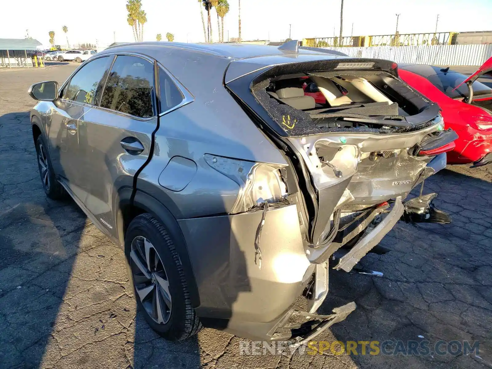 3 Photograph of a damaged car JTJGJRDZ9M2148048 LEXUS NX 2021