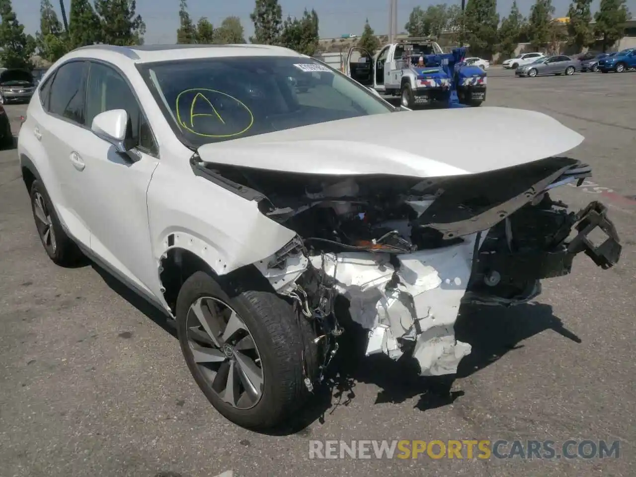 1 Photograph of a damaged car JTJGJRDZ9M5011772 LEXUS NX 2021