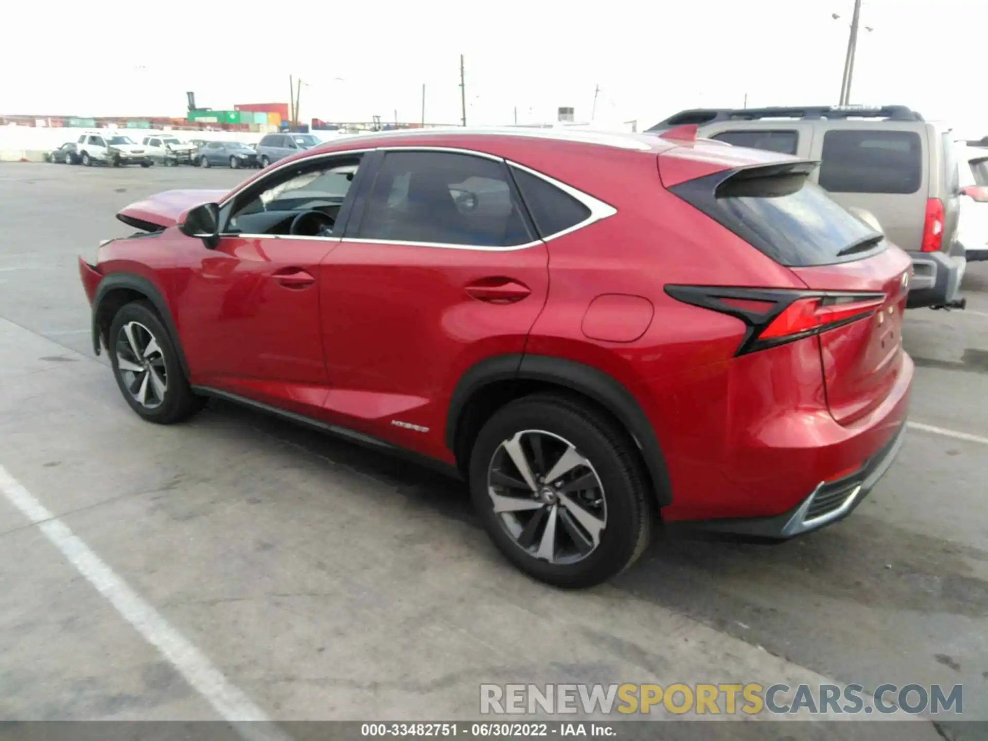 3 Photograph of a damaged car JTJGJRDZ9M5011805 LEXUS NX 2021