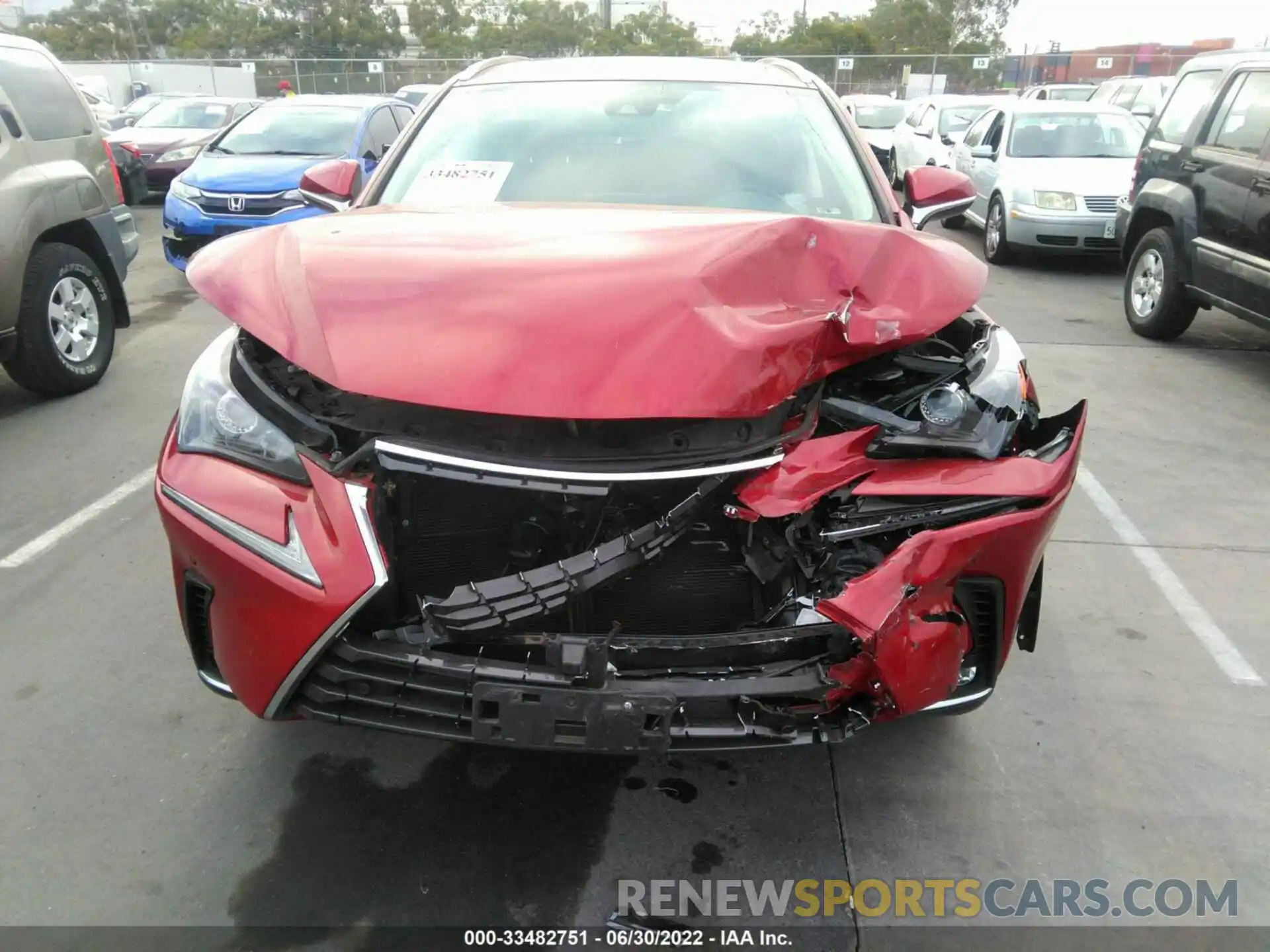 6 Photograph of a damaged car JTJGJRDZ9M5011805 LEXUS NX 2021