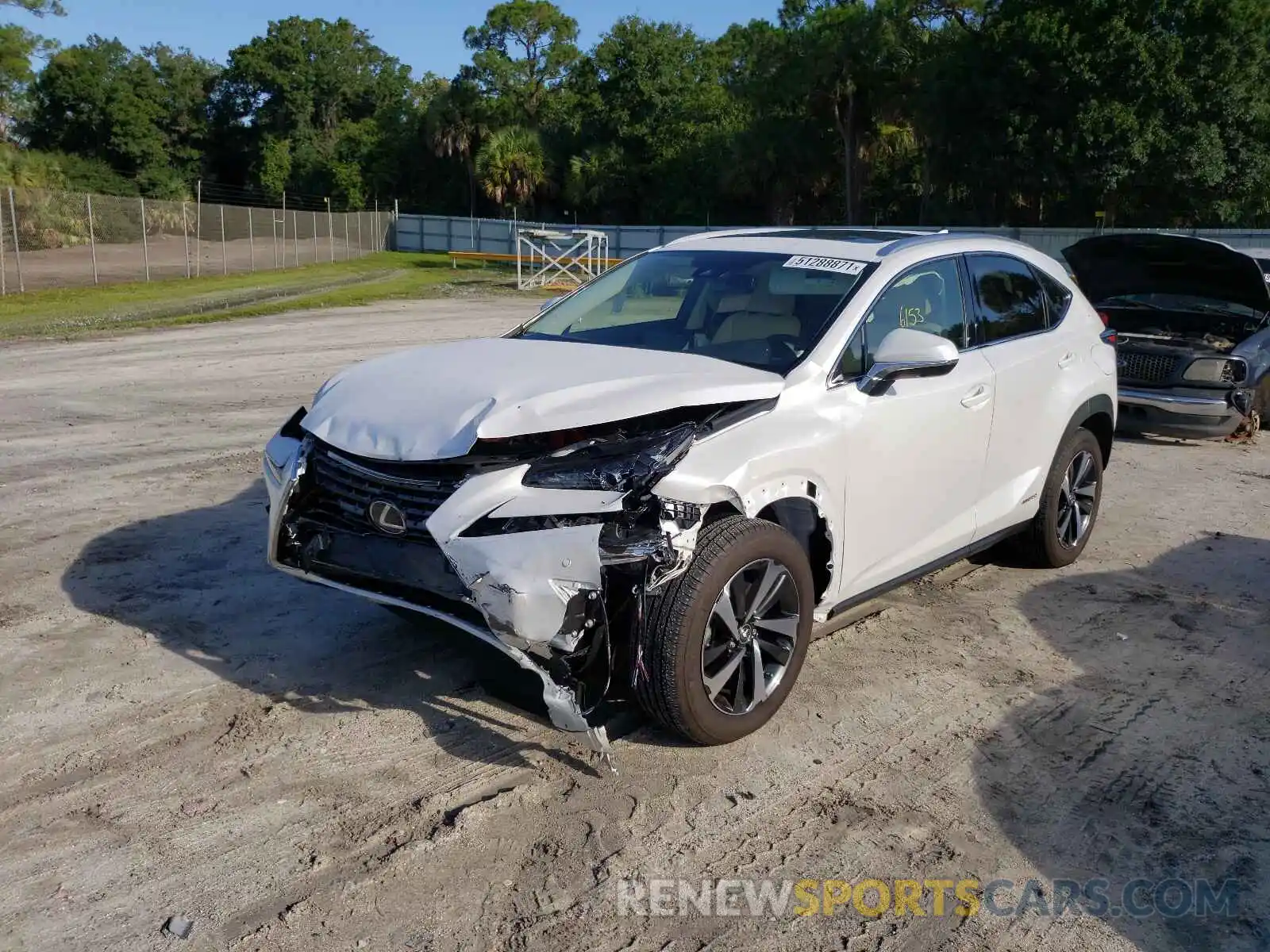 2 Photograph of a damaged car JTJGJRDZ9M5013554 LEXUS NX 2021