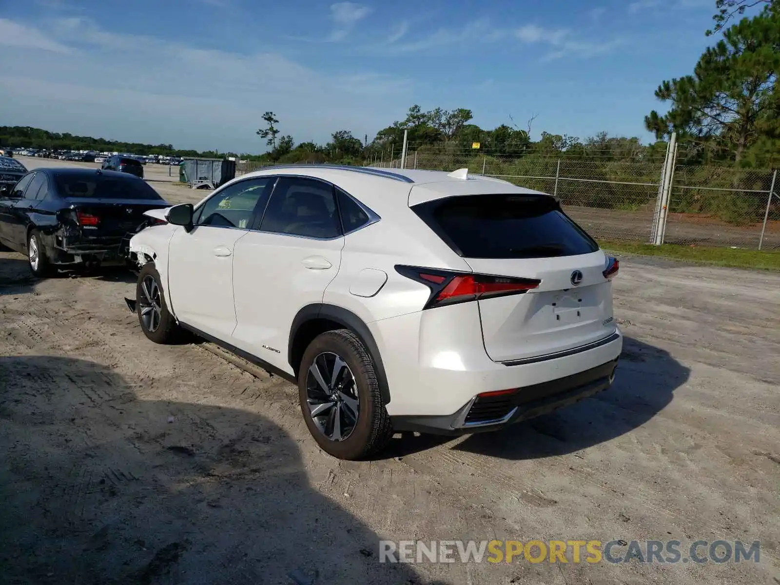 3 Фотография поврежденного автомобиля JTJGJRDZ9M5013554 LEXUS NX 2021