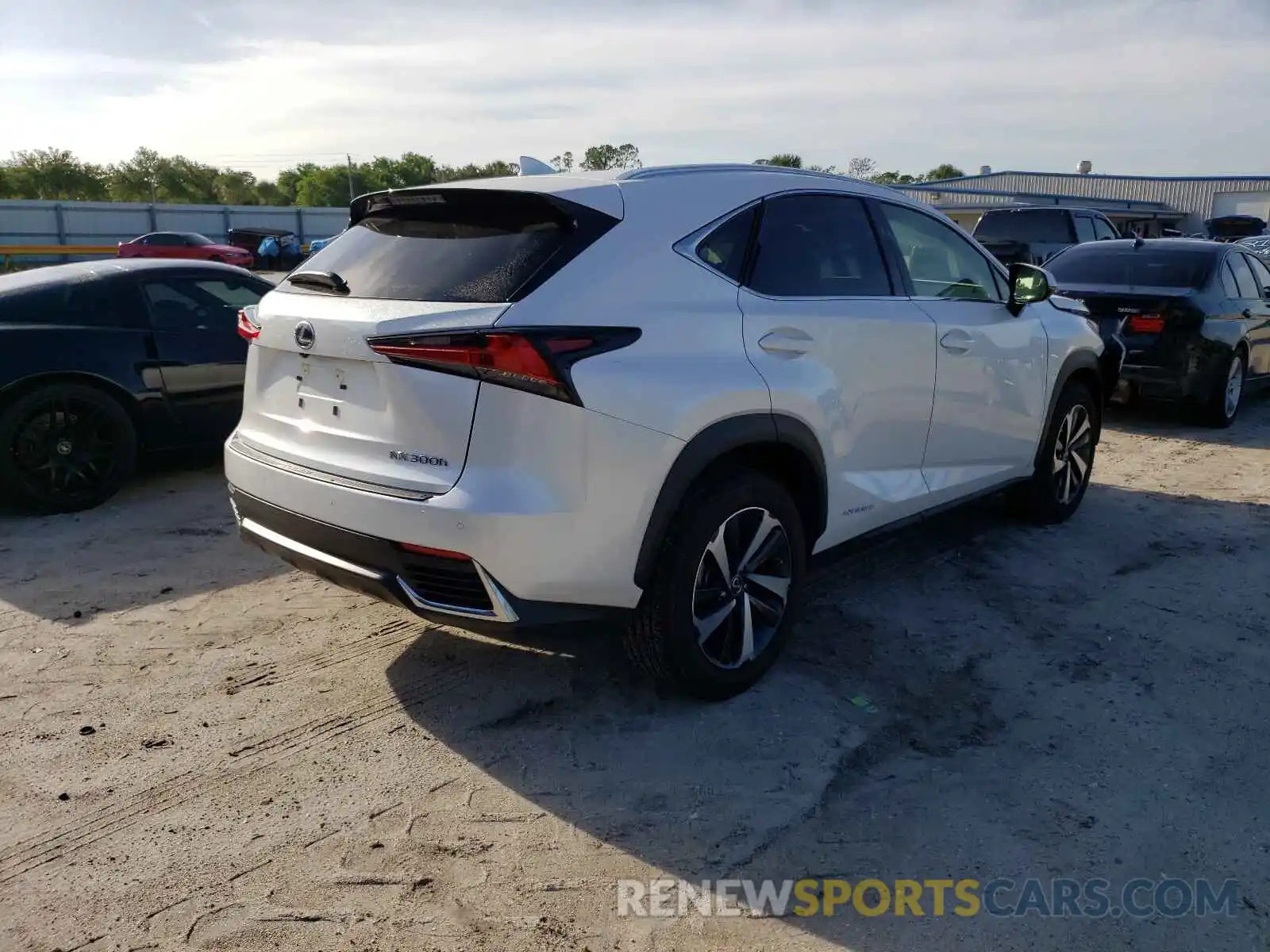 4 Фотография поврежденного автомобиля JTJGJRDZ9M5013554 LEXUS NX 2021