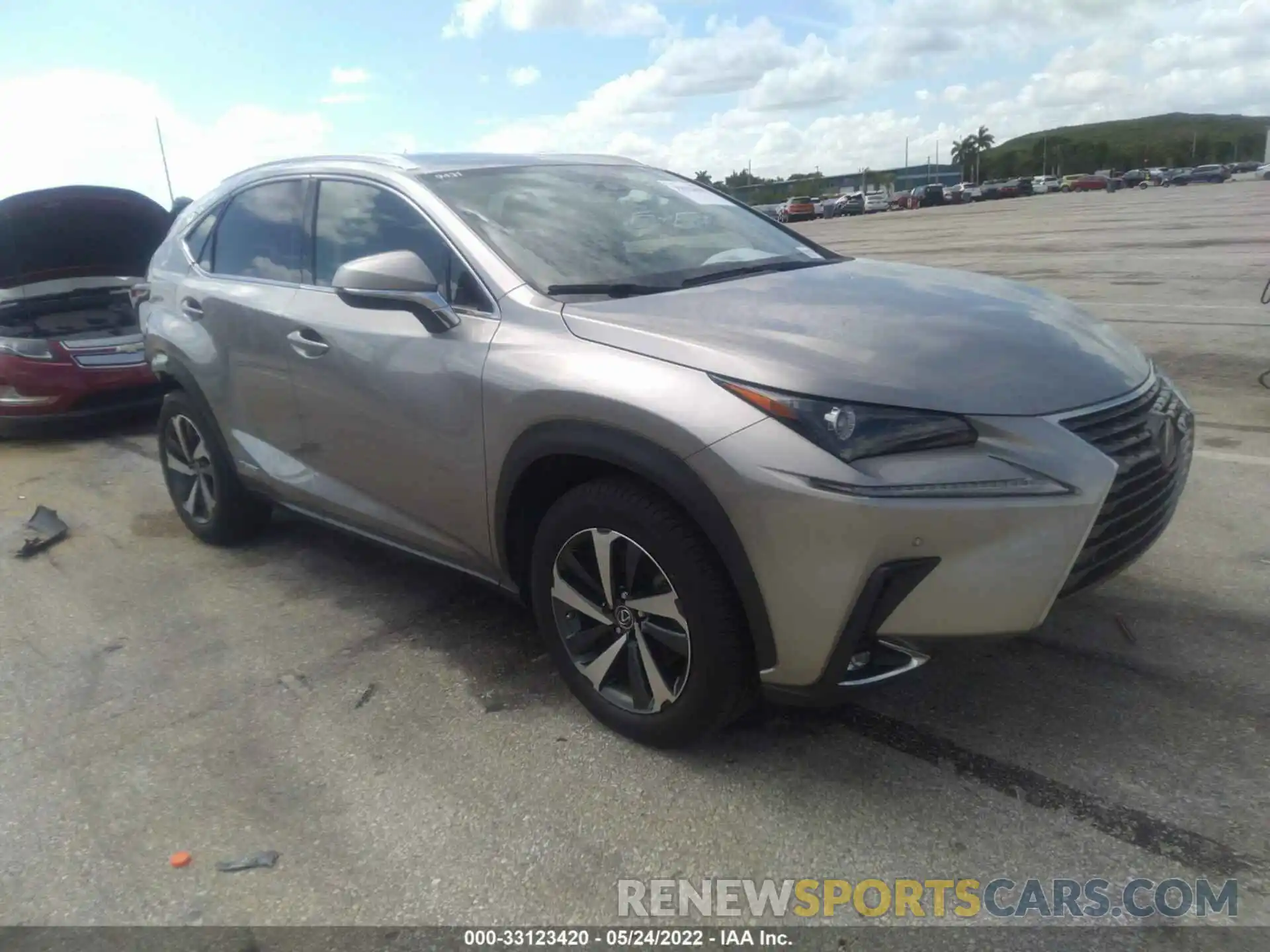 1 Фотография поврежденного автомобиля JTJGJRDZXM2146910 LEXUS NX 2021