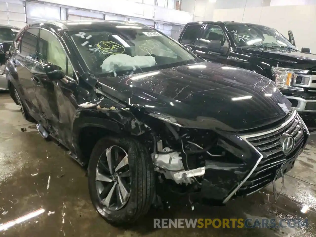 1 Photograph of a damaged car JTJHARDZ8M2246590 LEXUS NX 2021