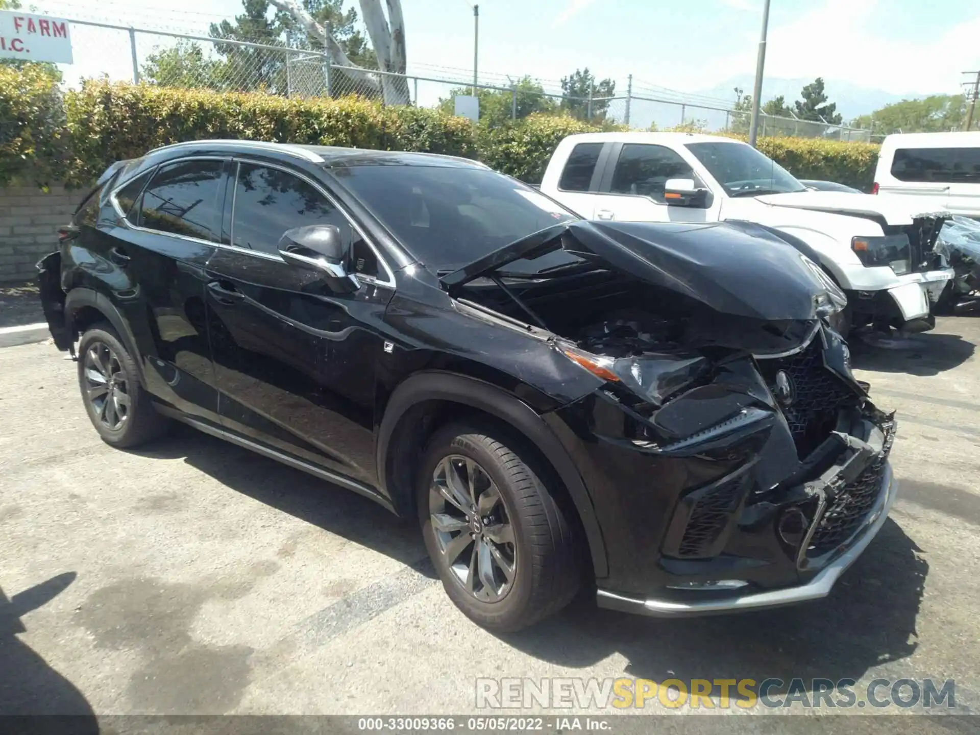 1 Photograph of a damaged car JTJSARBZ0M2184529 LEXUS NX 2021