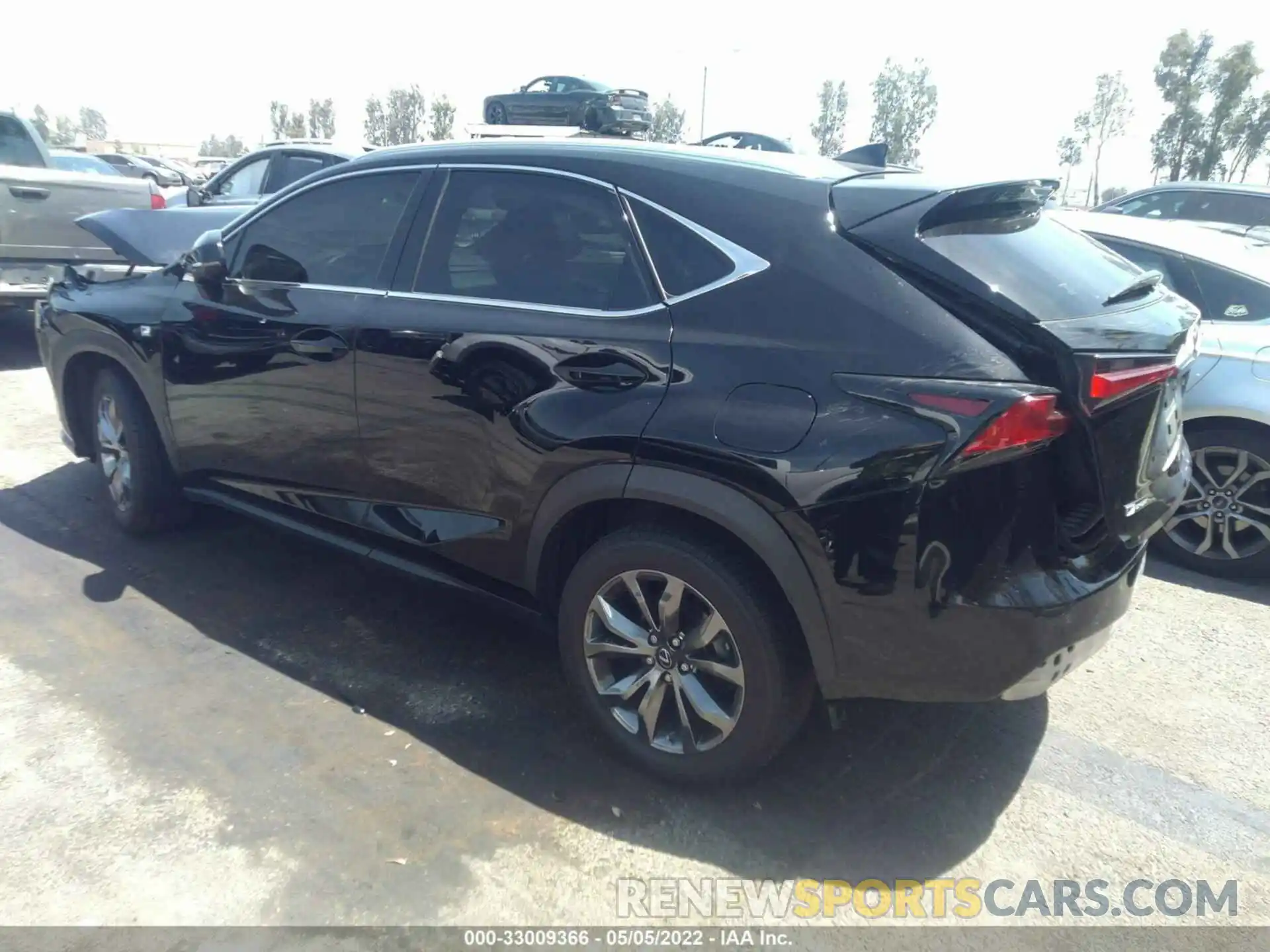 3 Фотография поврежденного автомобиля JTJSARBZ0M2184529 LEXUS NX 2021