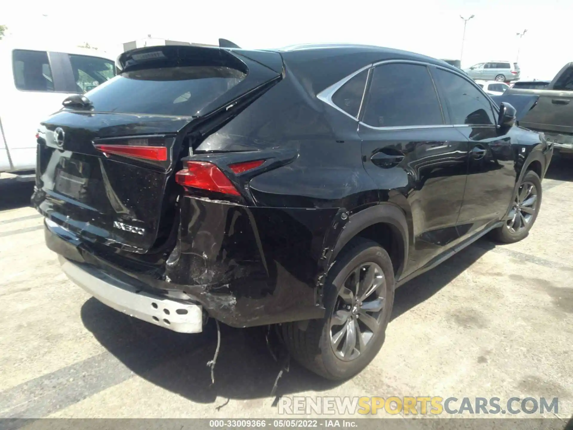 4 Фотография поврежденного автомобиля JTJSARBZ0M2184529 LEXUS NX 2021