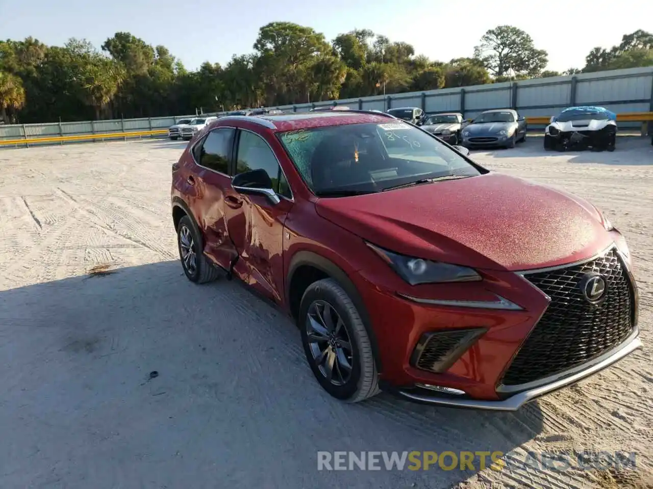 1 Фотография поврежденного автомобиля JTJSARBZ0M2199189 LEXUS NX 2021