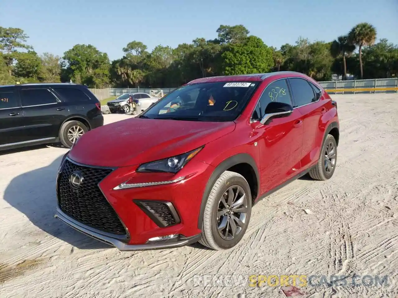 2 Фотография поврежденного автомобиля JTJSARBZ0M2199189 LEXUS NX 2021