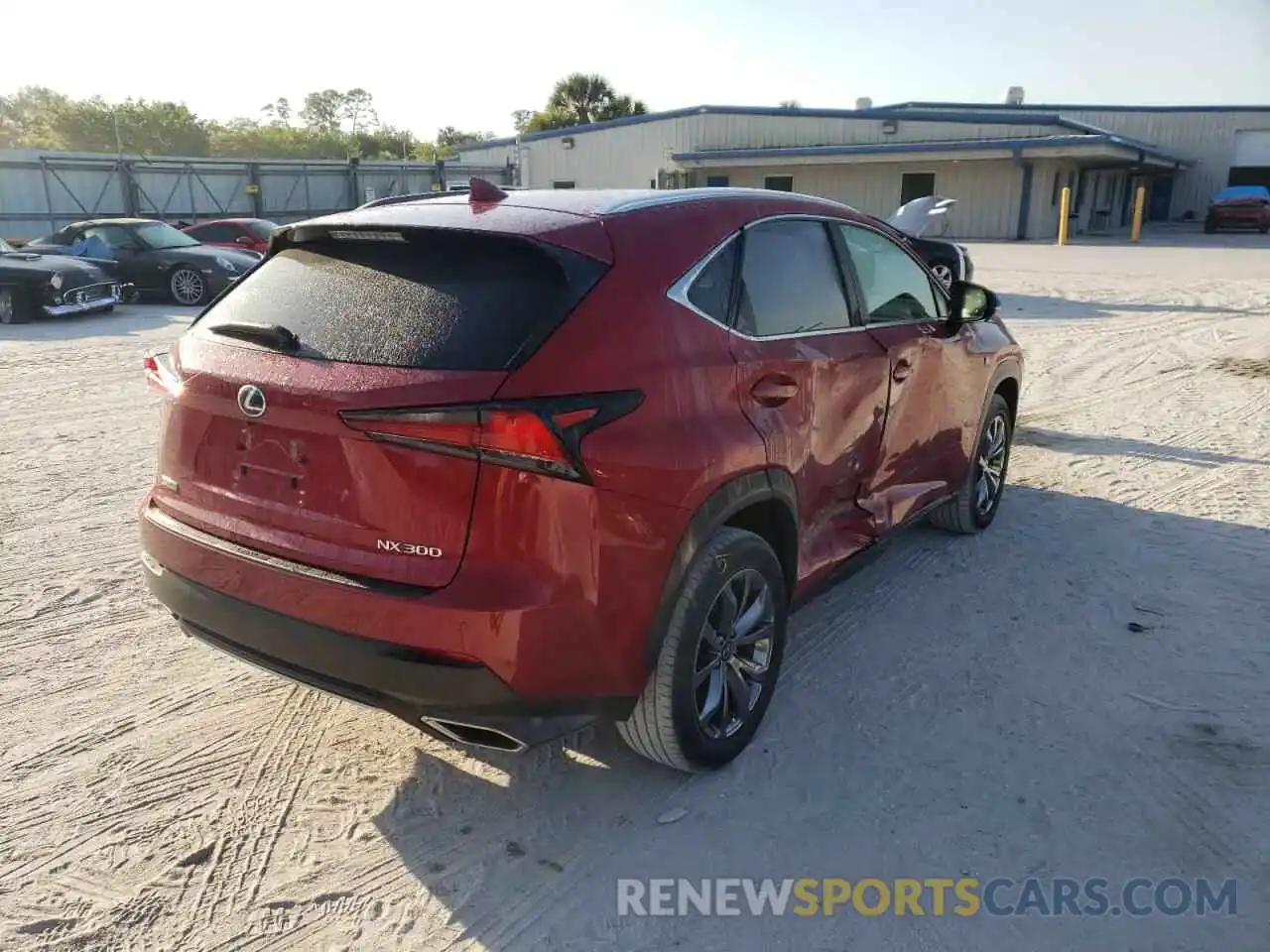 4 Photograph of a damaged car JTJSARBZ0M2199189 LEXUS NX 2021