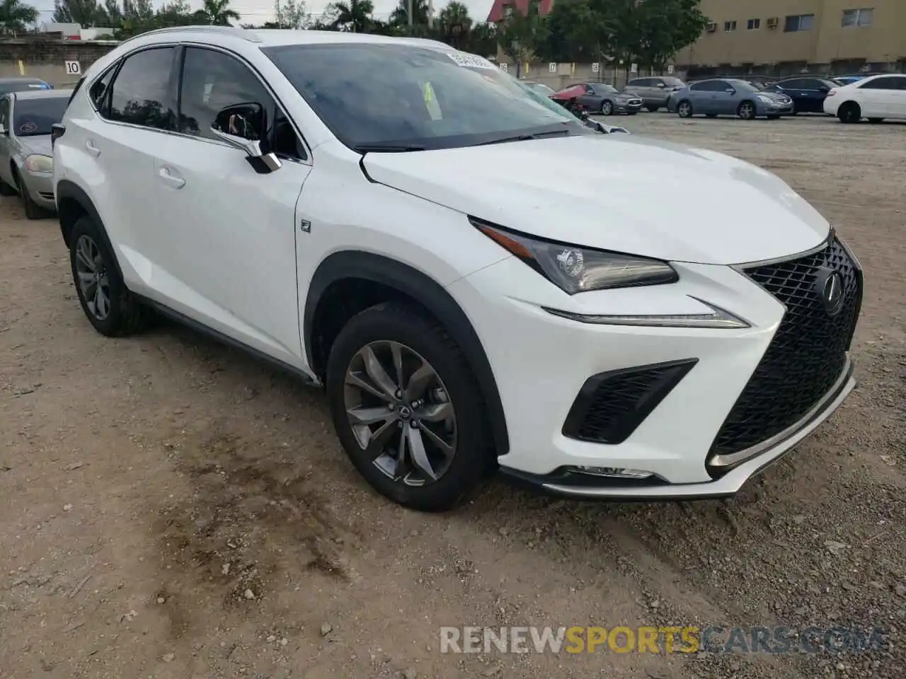 1 Фотография поврежденного автомобиля JTJSARBZ0M2202981 LEXUS NX 2021