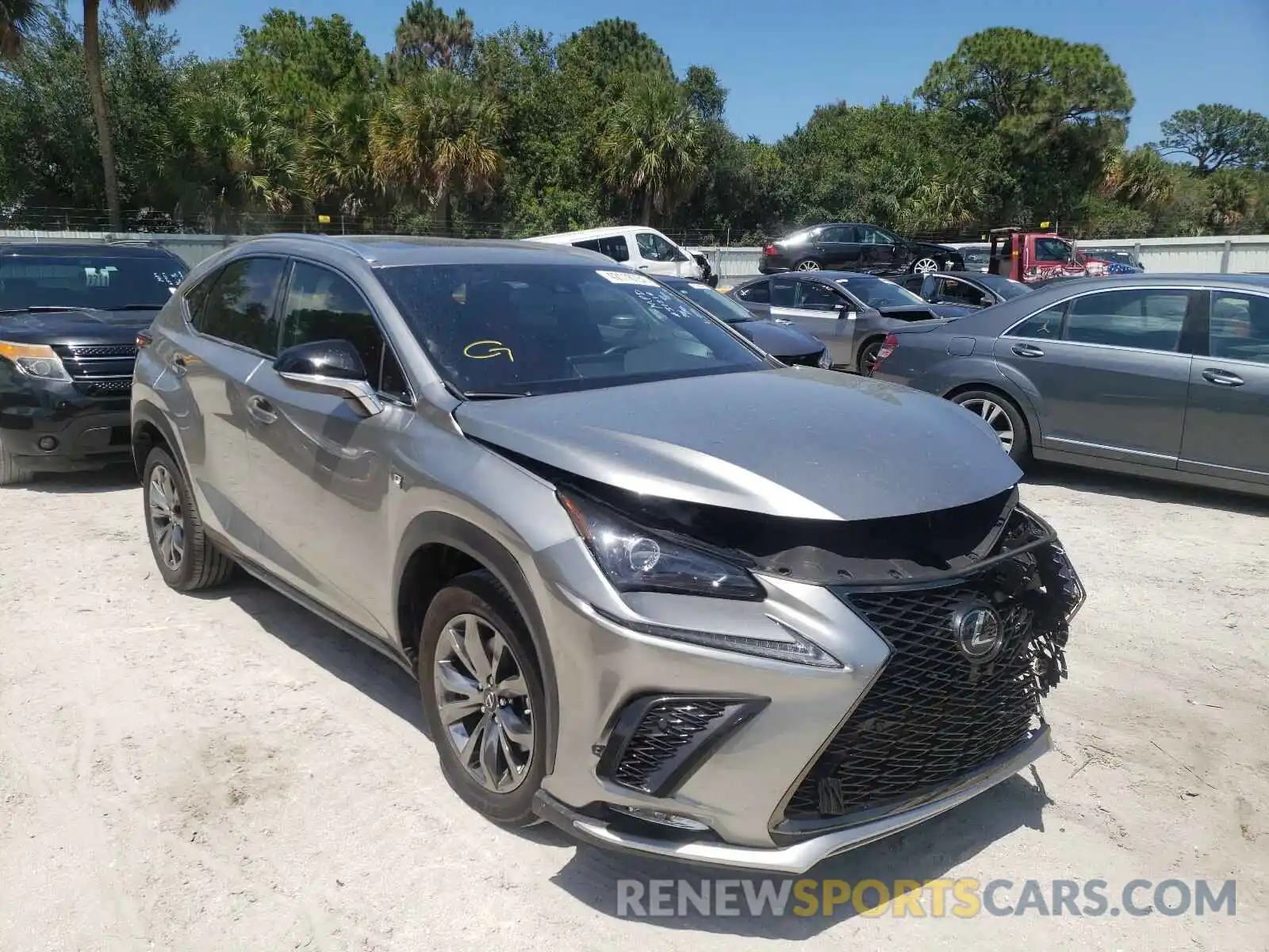 1 Photograph of a damaged car JTJSARBZ1M2184250 LEXUS NX 2021