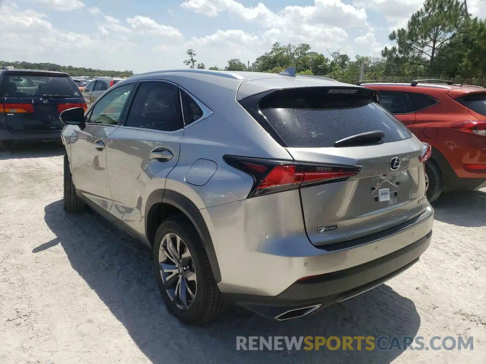 3 Photograph of a damaged car JTJSARBZ1M2184250 LEXUS NX 2021