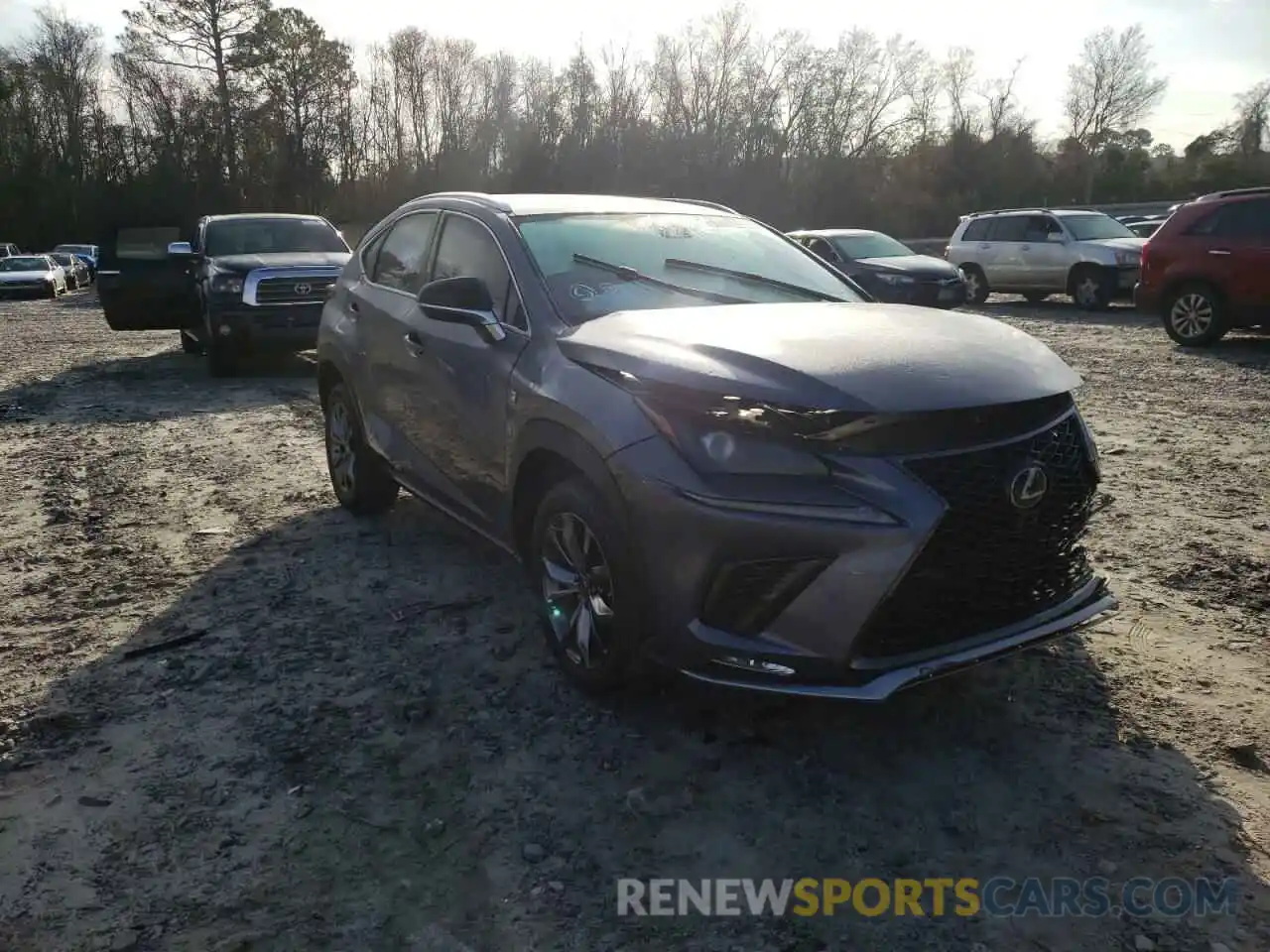 1 Photograph of a damaged car JTJSARBZ1M2190954 LEXUS NX 2021