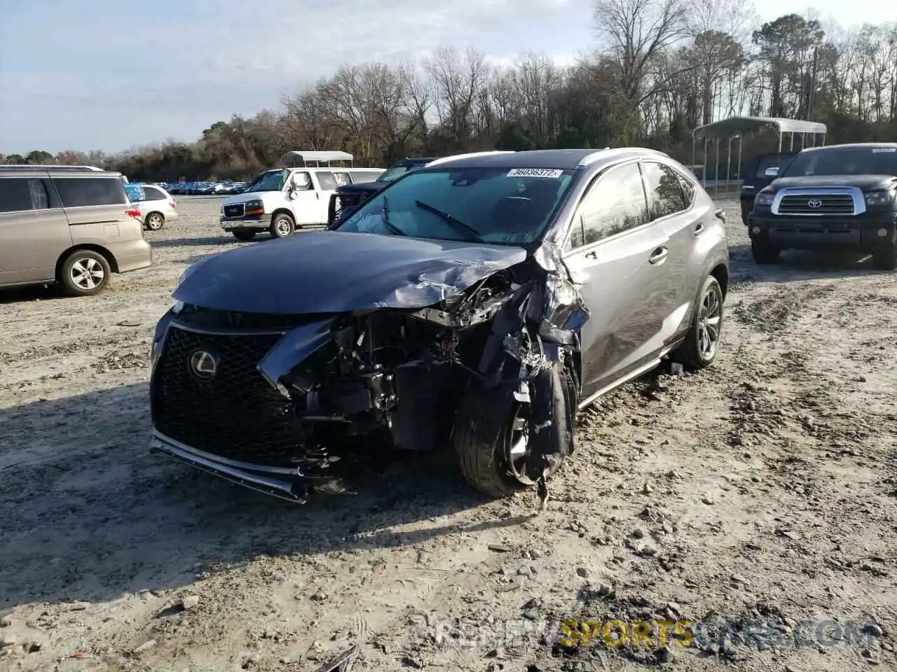 2 Photograph of a damaged car JTJSARBZ1M2190954 LEXUS NX 2021