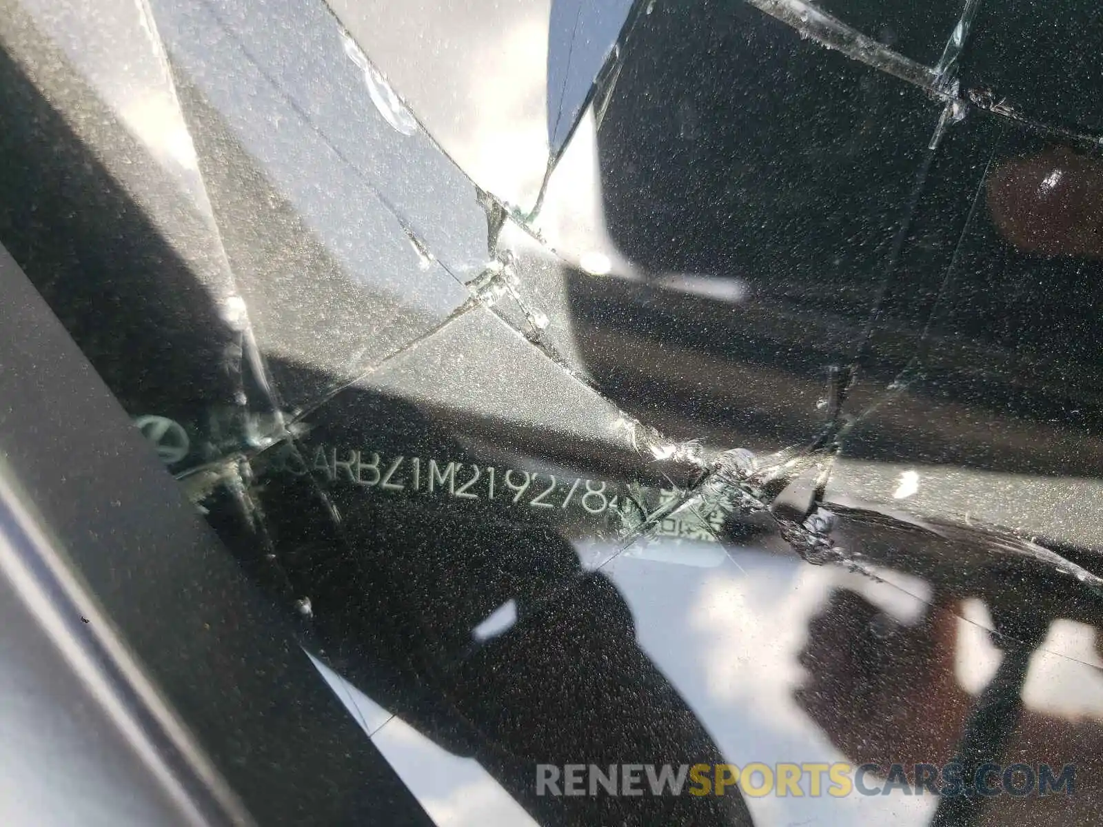 10 Photograph of a damaged car JTJSARBZ1M2192784 LEXUS NX 2021