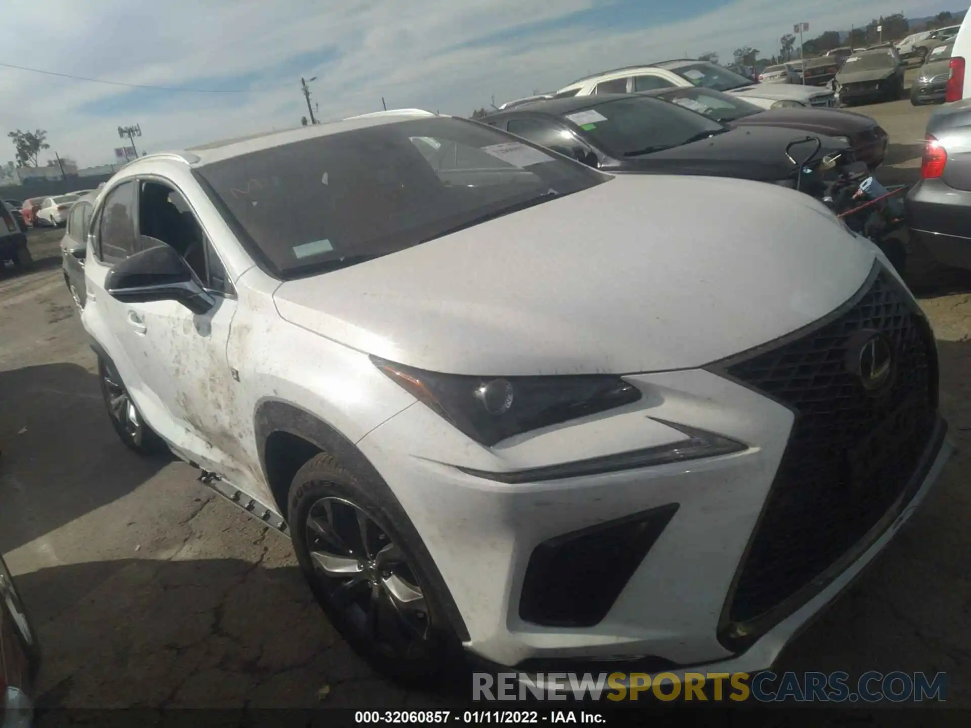 1 Фотография поврежденного автомобиля JTJSARBZ1M5026165 LEXUS NX 2021