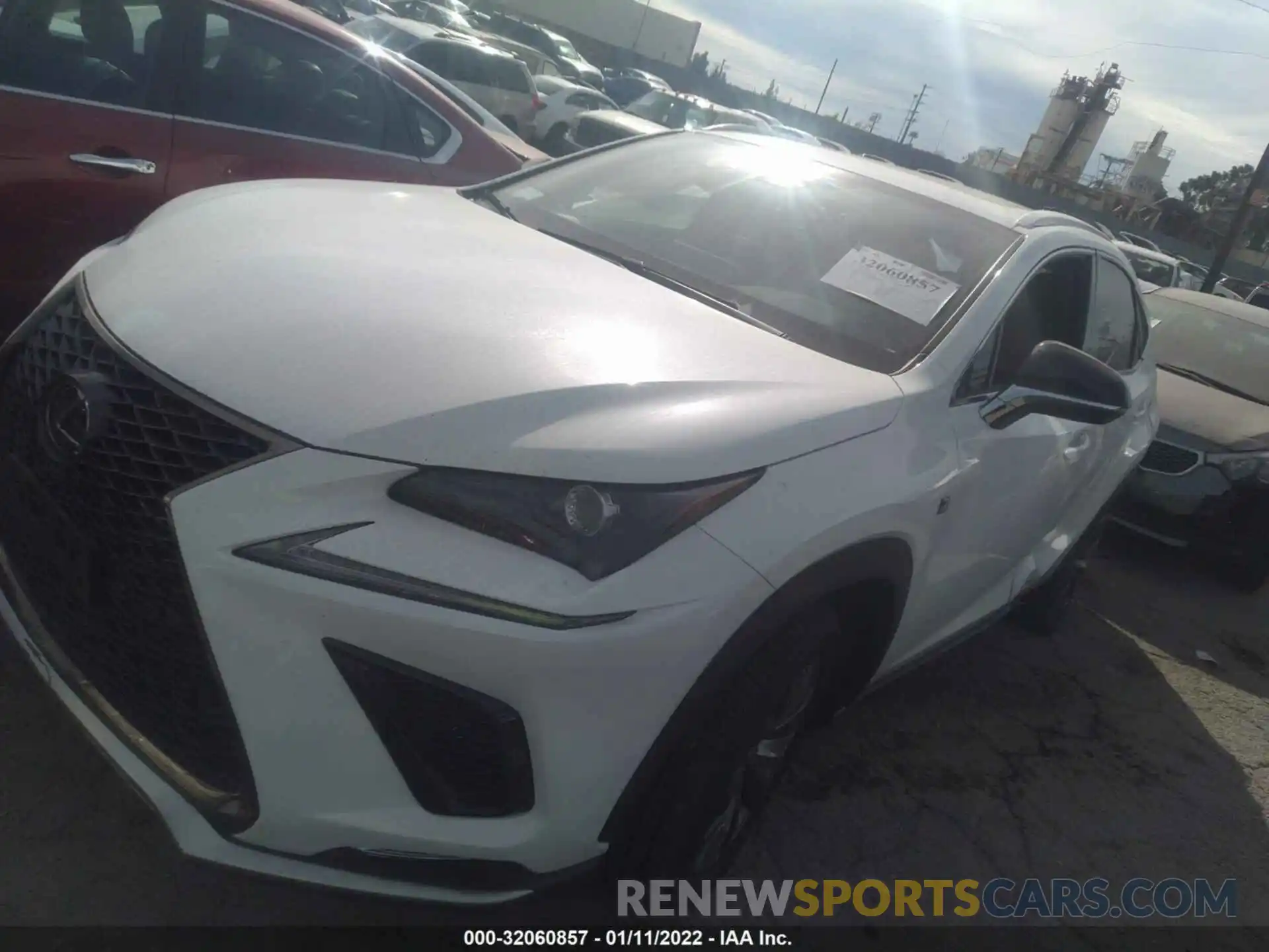 2 Фотография поврежденного автомобиля JTJSARBZ1M5026165 LEXUS NX 2021