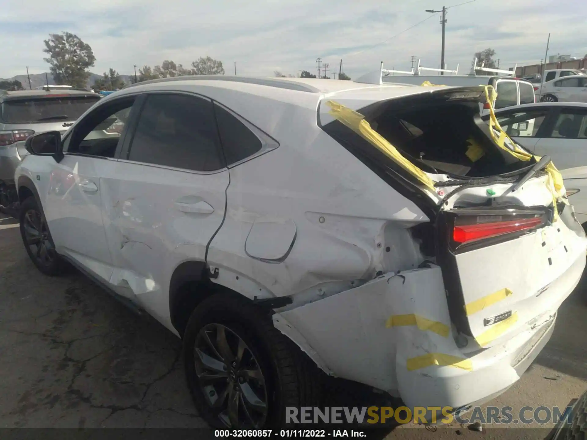 3 Photograph of a damaged car JTJSARBZ1M5026165 LEXUS NX 2021