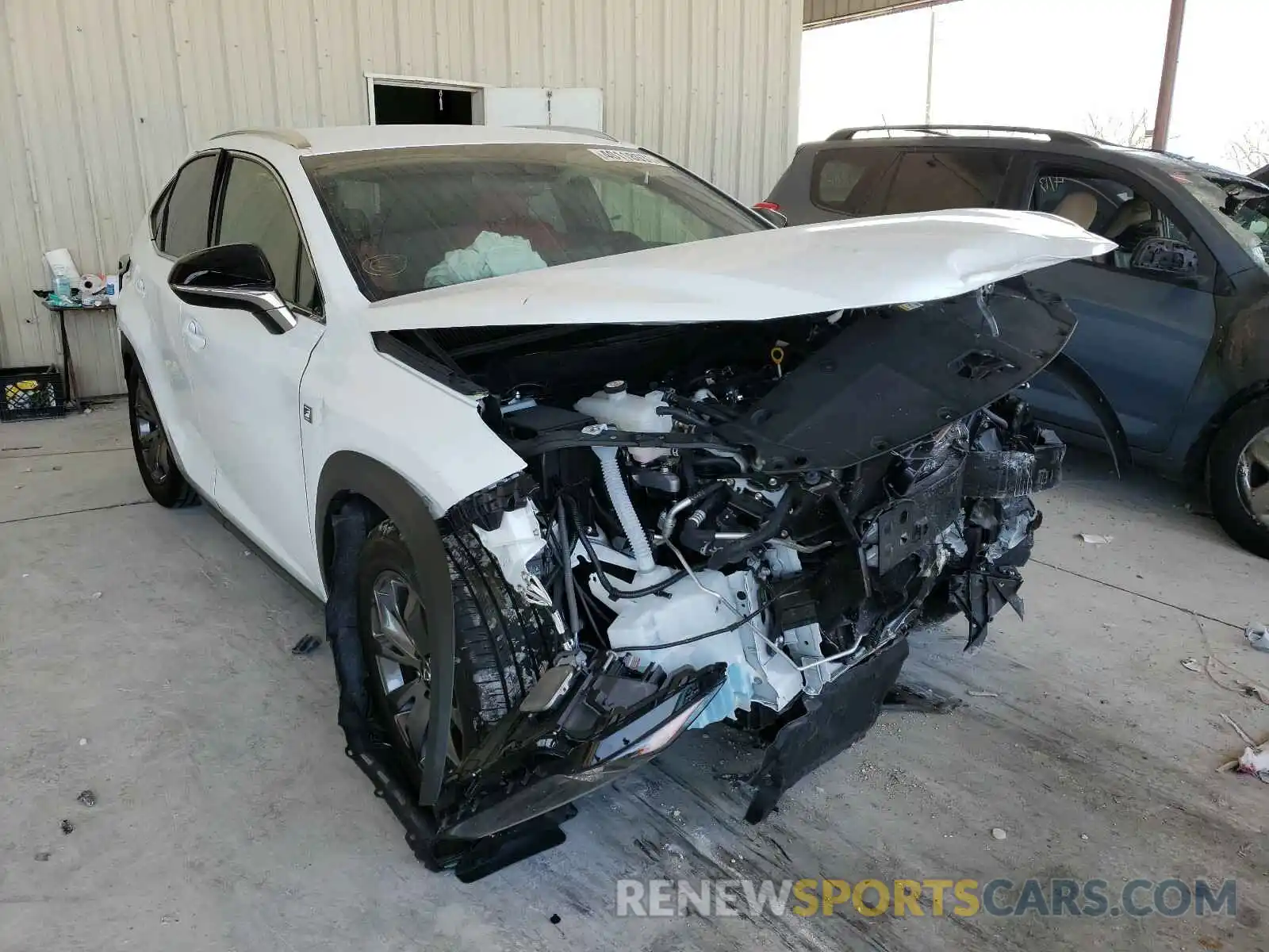 1 Photograph of a damaged car JTJSARBZ1M5026750 LEXUS NX 2021