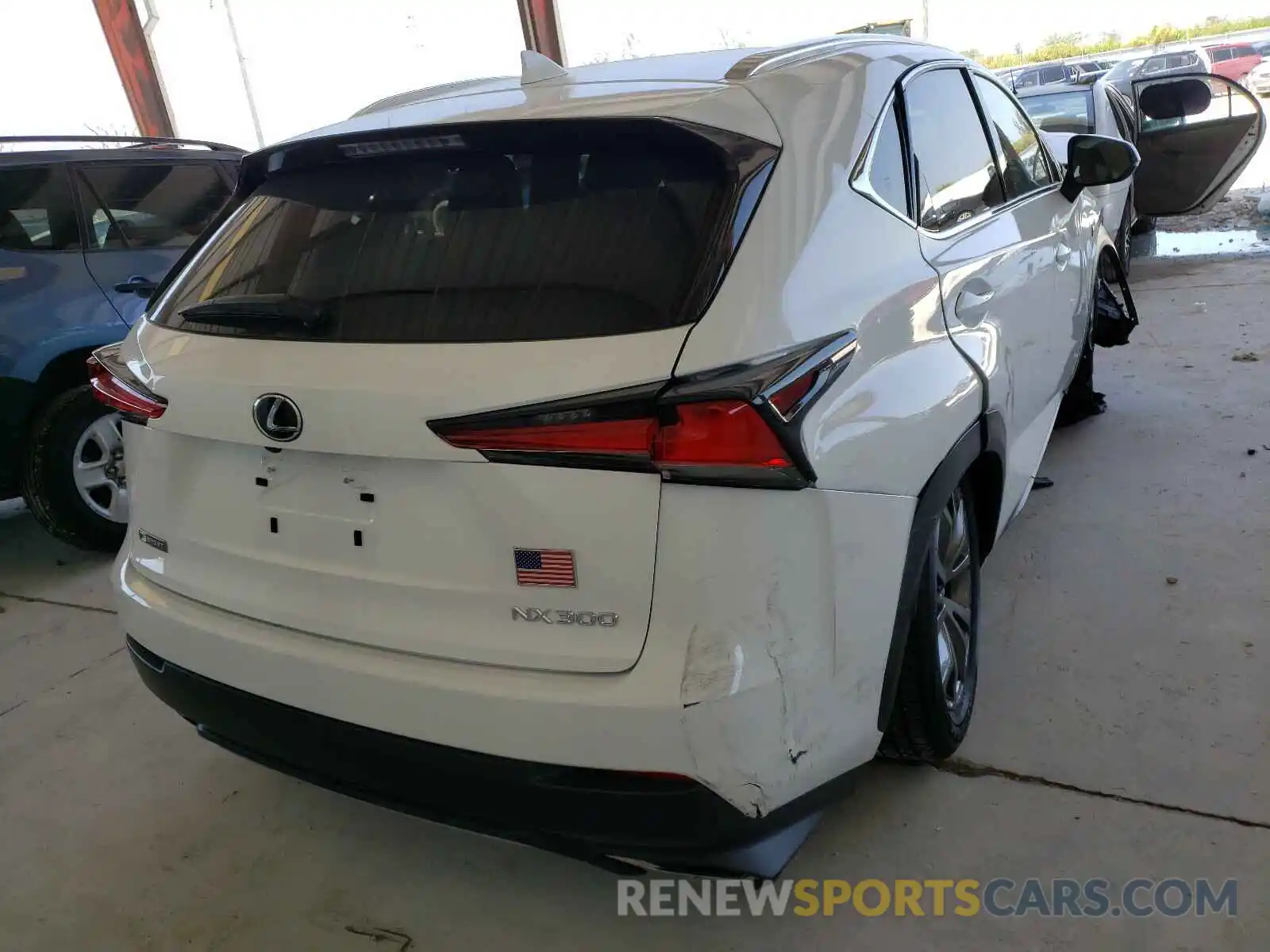 4 Photograph of a damaged car JTJSARBZ1M5026750 LEXUS NX 2021