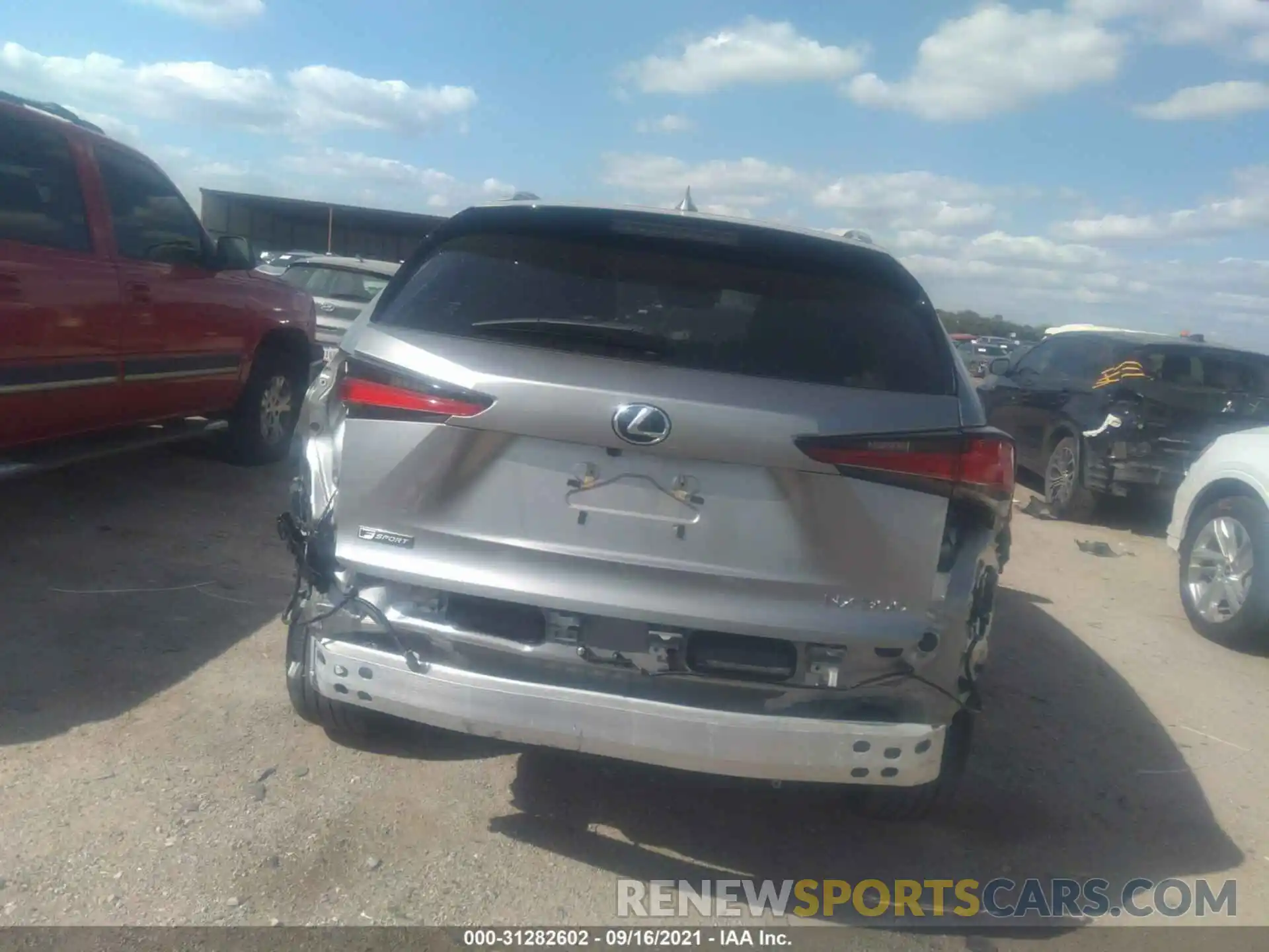 6 Photograph of a damaged car JTJSARBZ2M2183396 LEXUS NX 2021