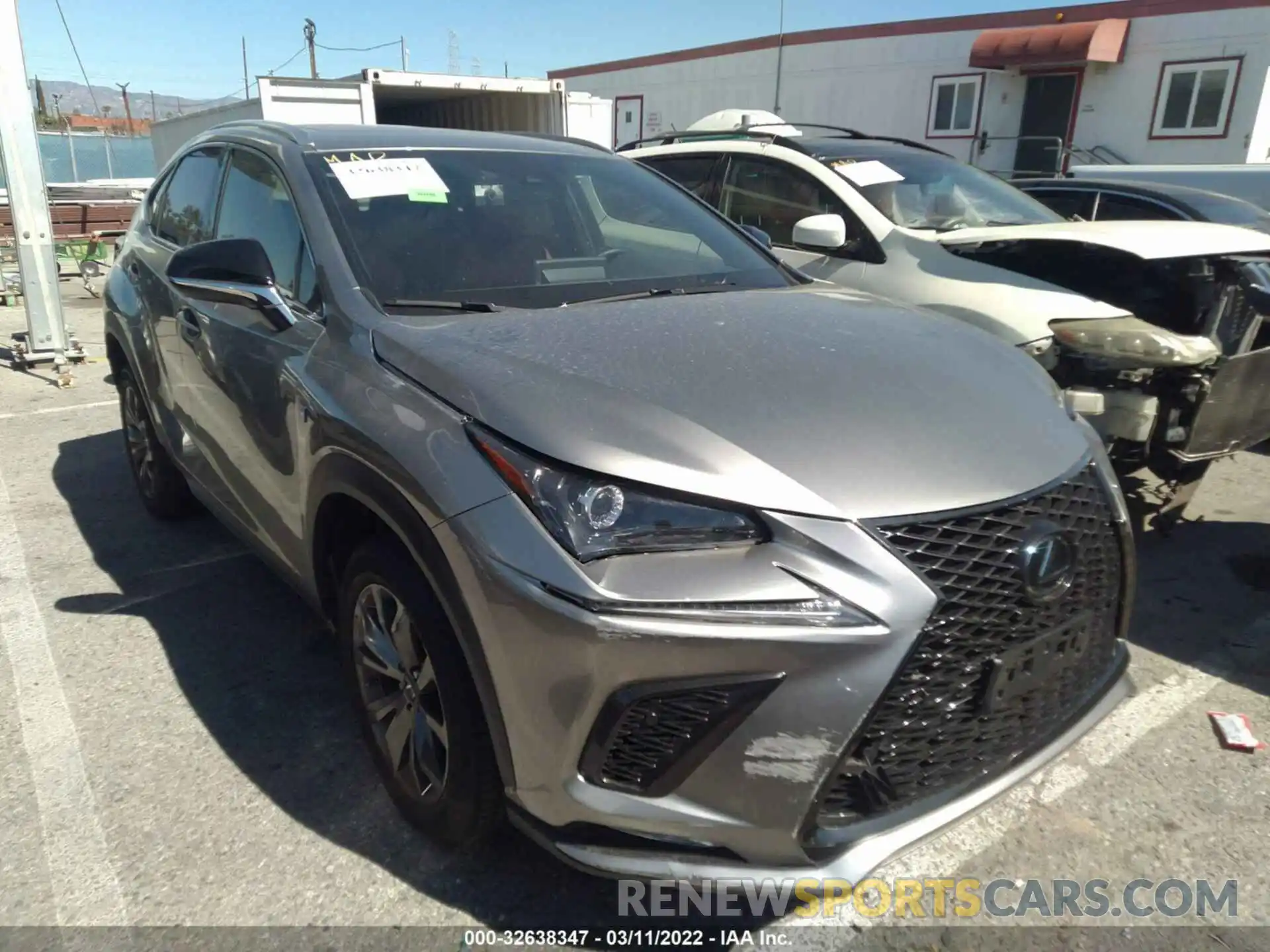 1 Photograph of a damaged car JTJSARBZ2M2188386 LEXUS NX 2021