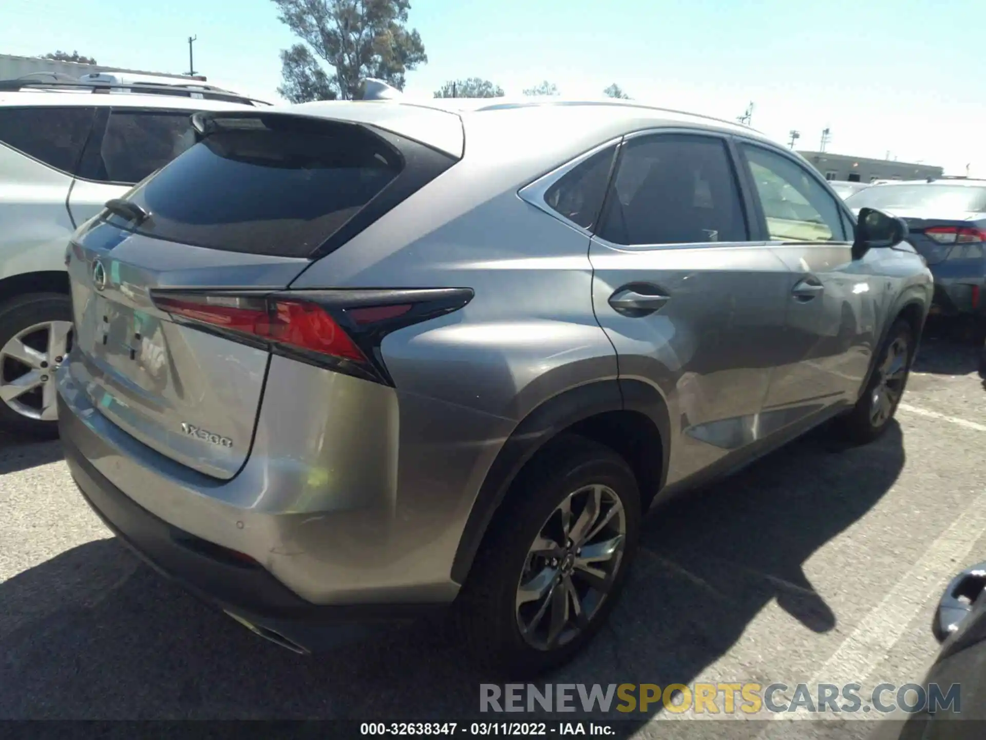 4 Фотография поврежденного автомобиля JTJSARBZ2M2188386 LEXUS NX 2021