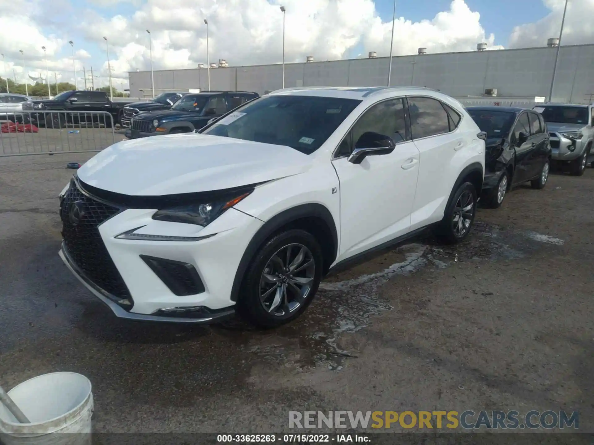 2 Photograph of a damaged car JTJSARBZ2M2189053 LEXUS NX 2021