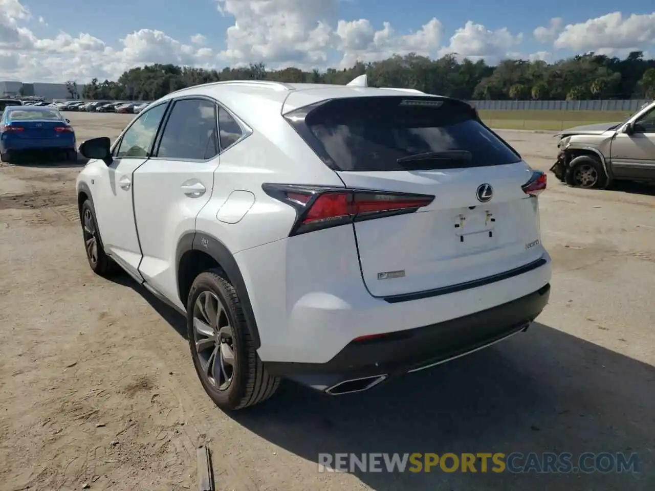 3 Photograph of a damaged car JTJSARBZ2M2191871 LEXUS NX 2021