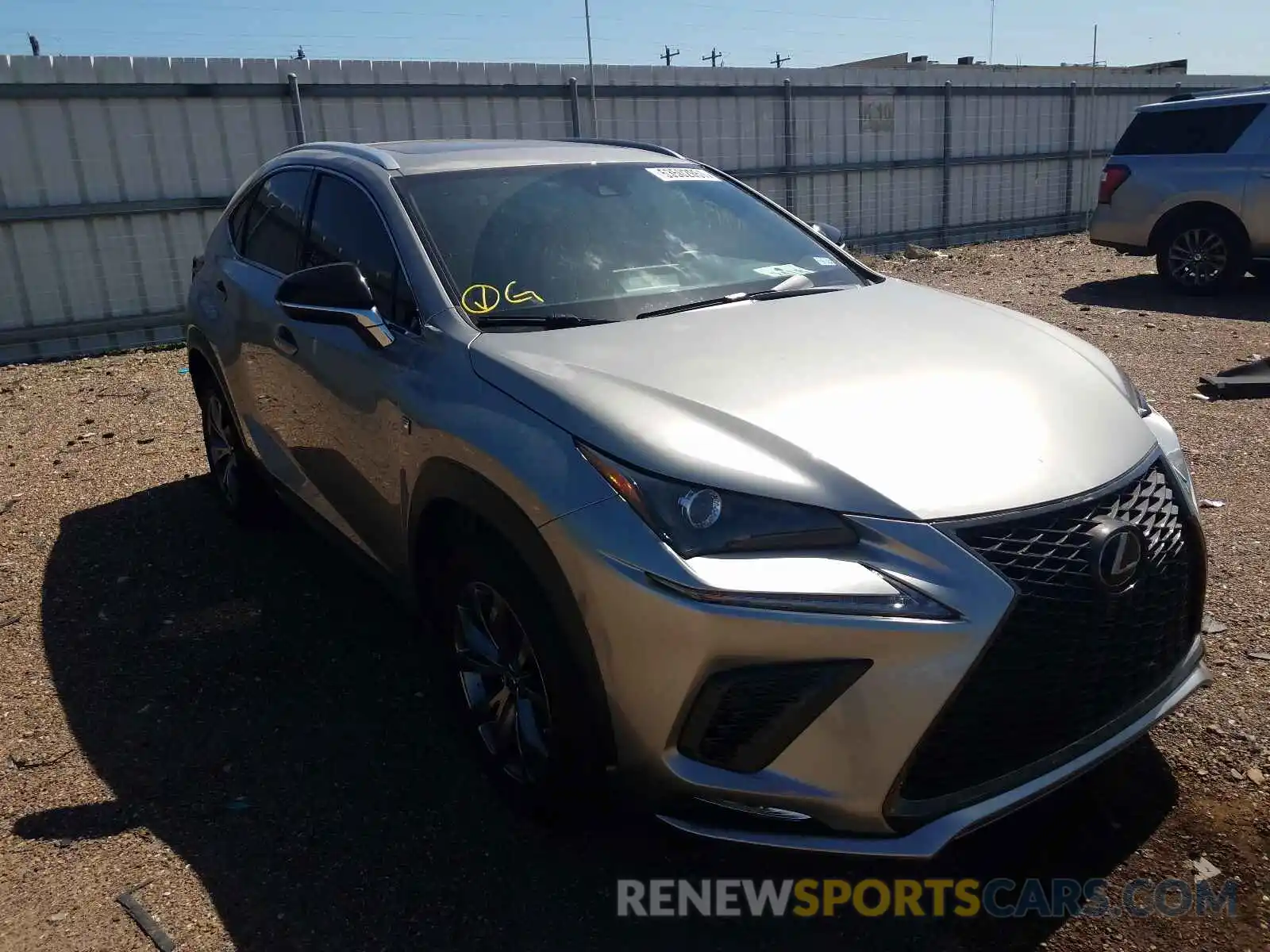 1 Photograph of a damaged car JTJSARBZ2M5023047 LEXUS NX 2021