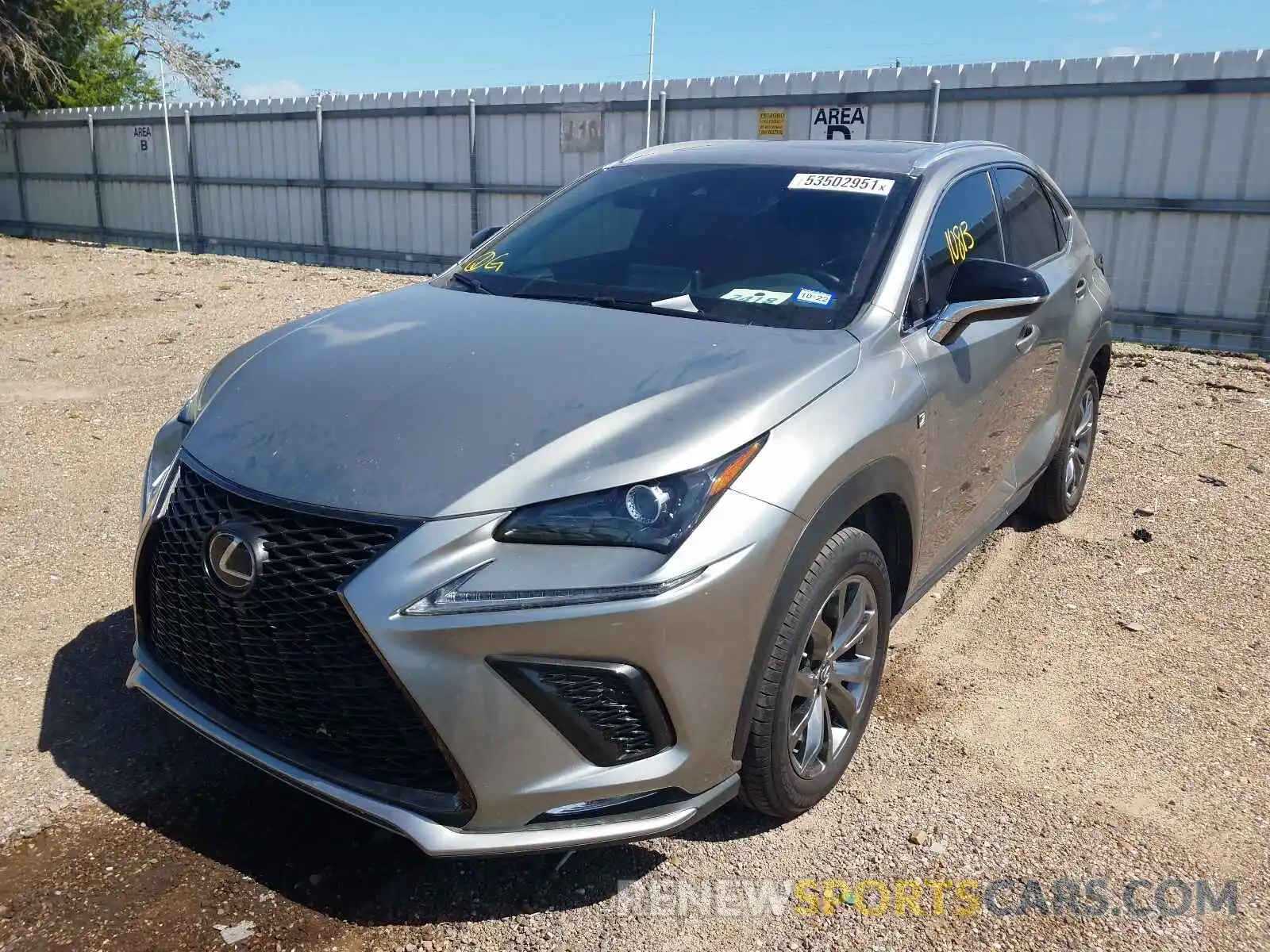 2 Photograph of a damaged car JTJSARBZ2M5023047 LEXUS NX 2021