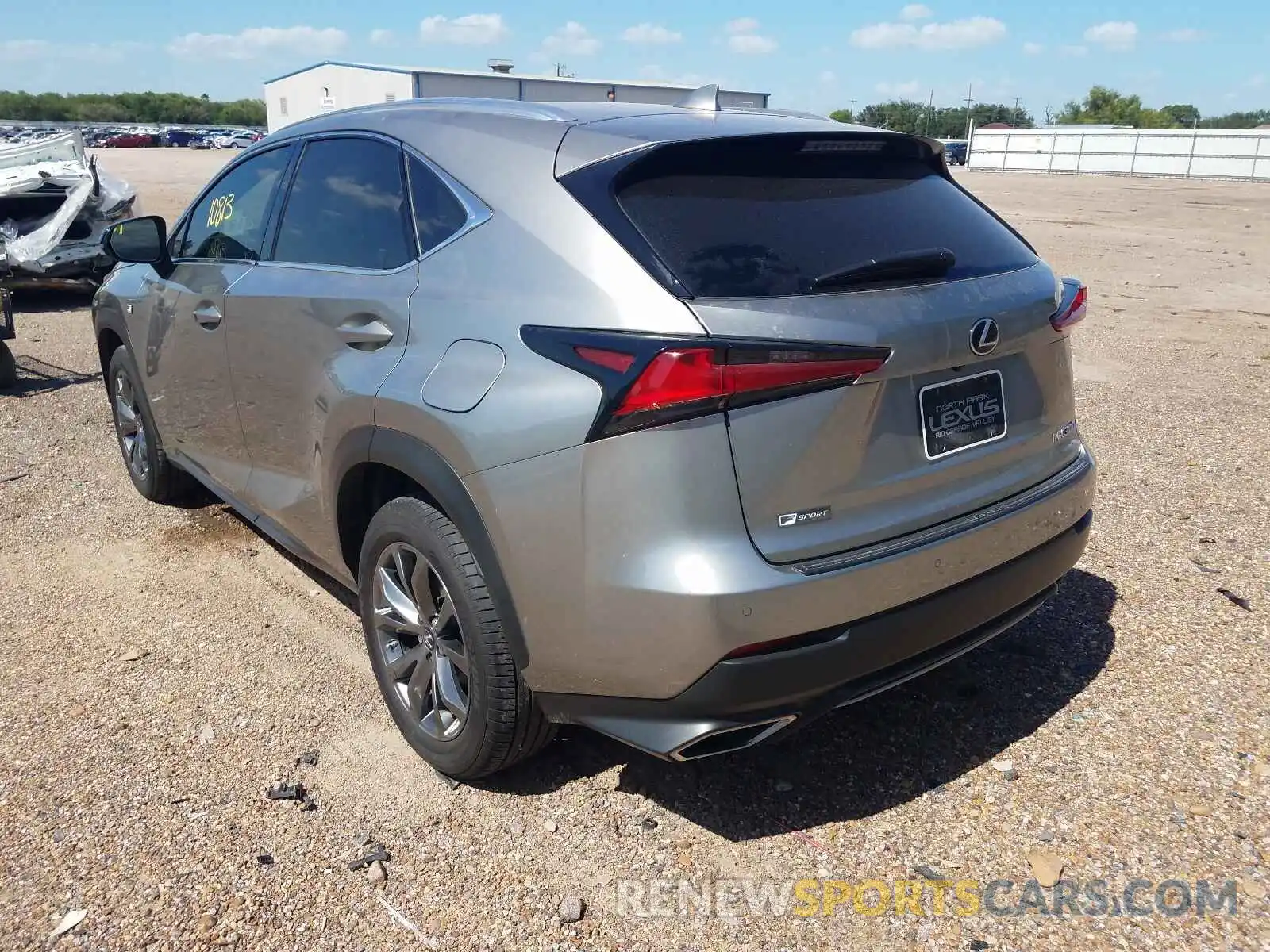 3 Photograph of a damaged car JTJSARBZ2M5023047 LEXUS NX 2021