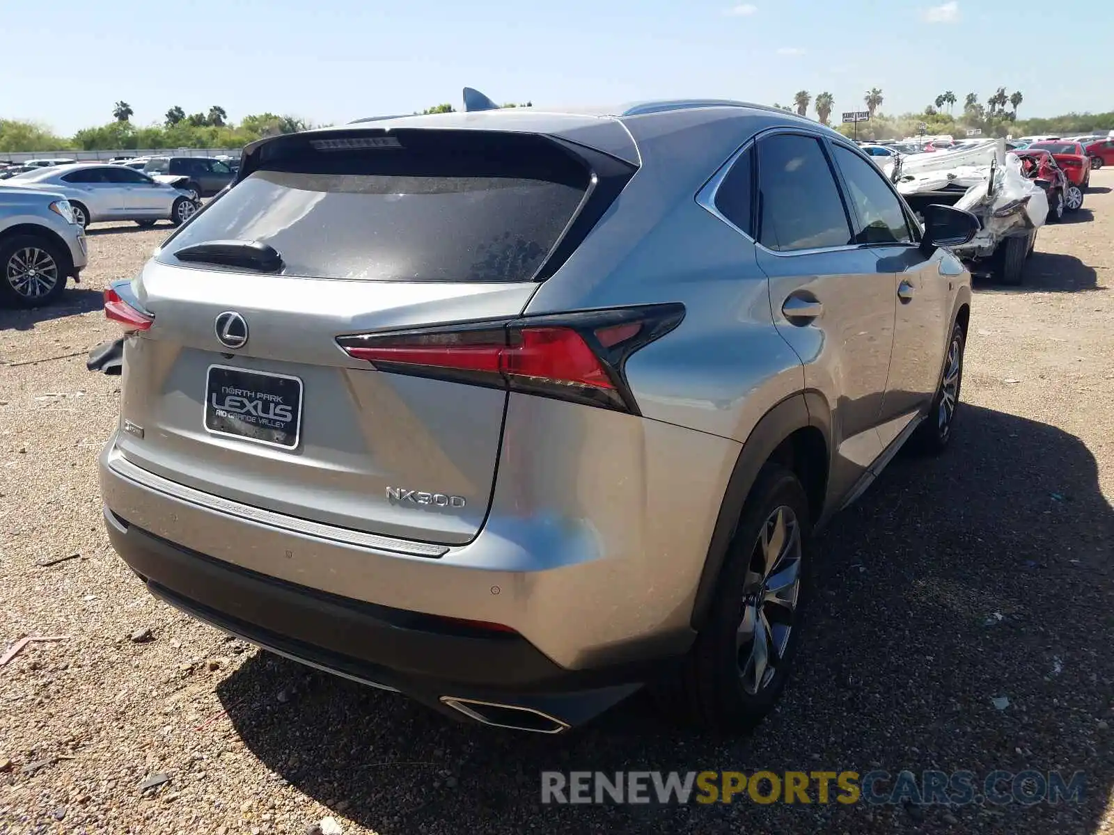 4 Photograph of a damaged car JTJSARBZ2M5023047 LEXUS NX 2021