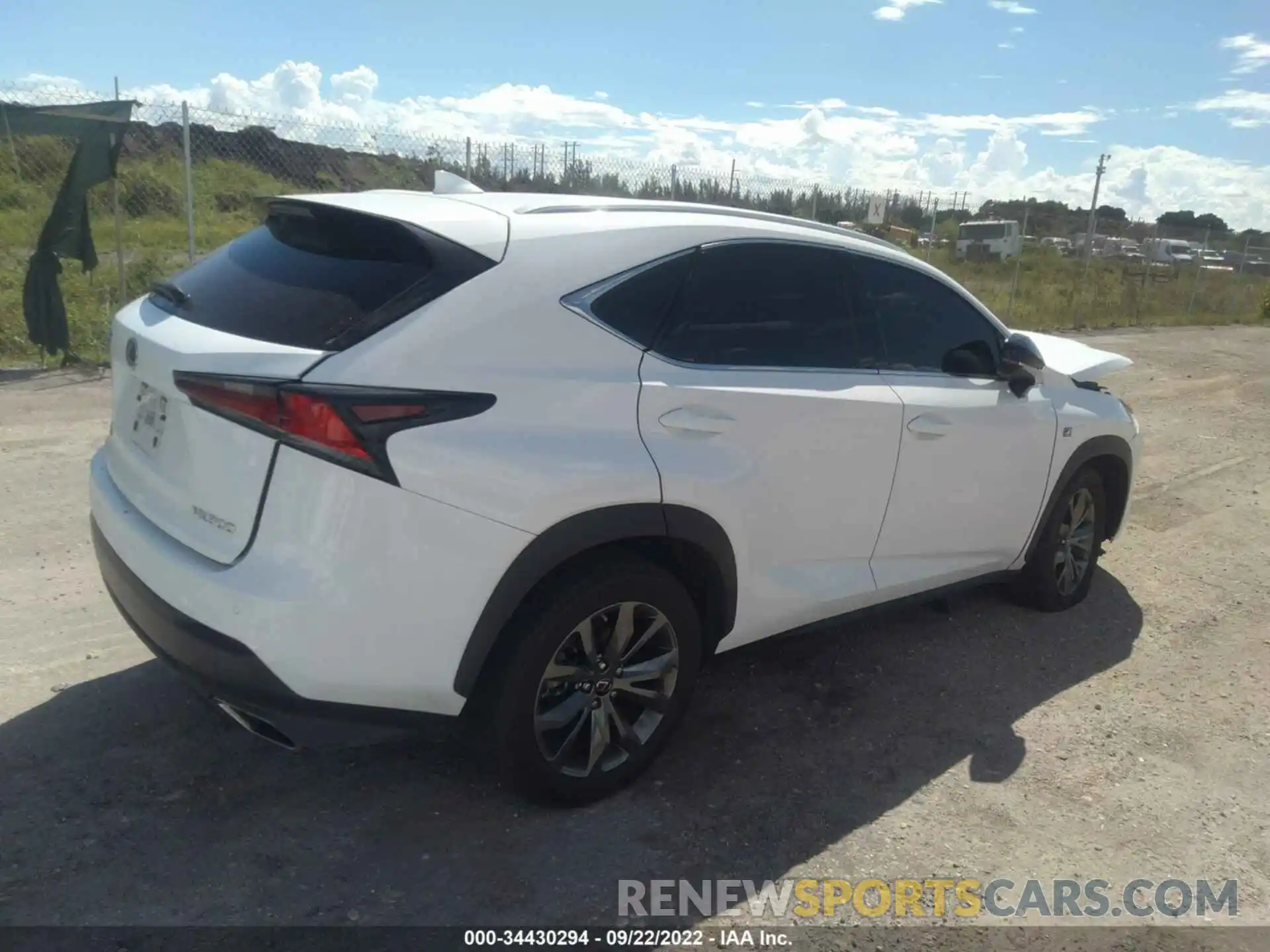 4 Фотография поврежденного автомобиля JTJSARBZ2M5025753 LEXUS NX 2021