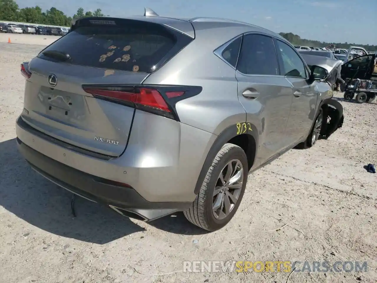 4 Photograph of a damaged car JTJSARBZ3M2180295 LEXUS NX 2021