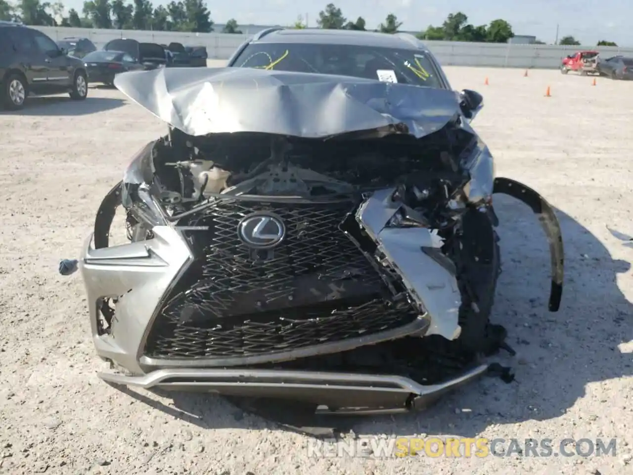 9 Photograph of a damaged car JTJSARBZ3M2180295 LEXUS NX 2021