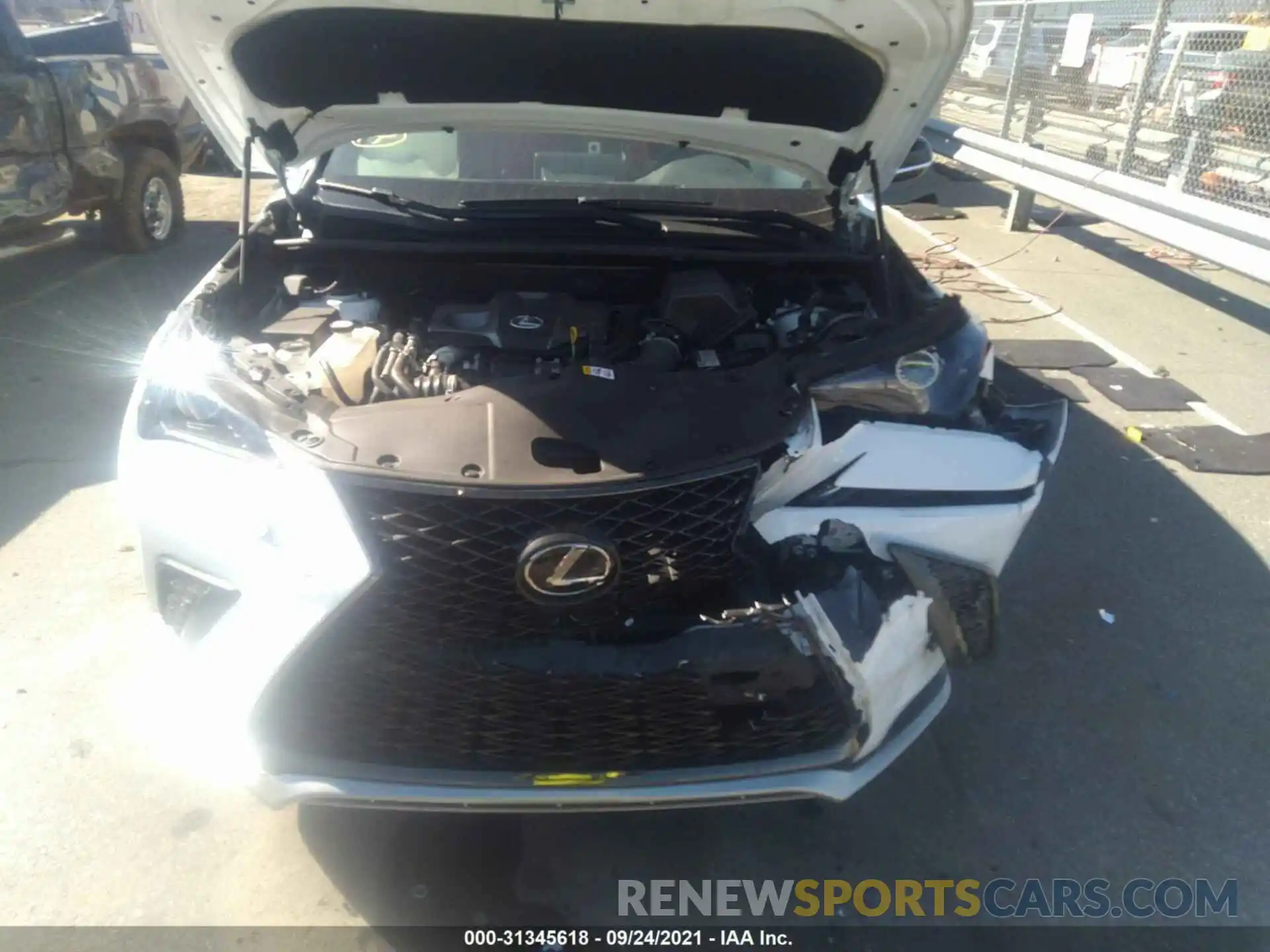 10 Photograph of a damaged car JTJSARBZ3M2180717 LEXUS NX 2021