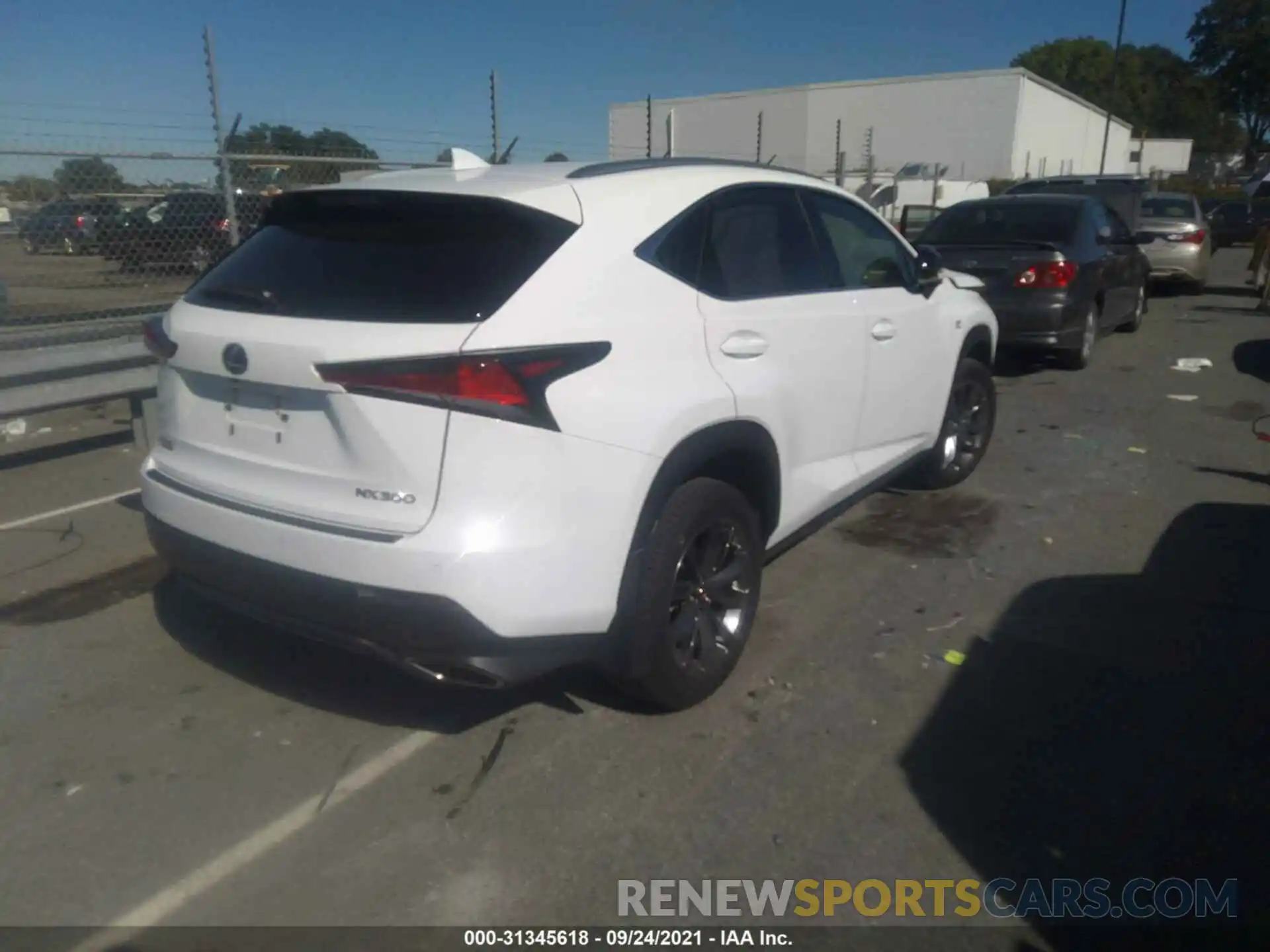 4 Photograph of a damaged car JTJSARBZ3M2180717 LEXUS NX 2021