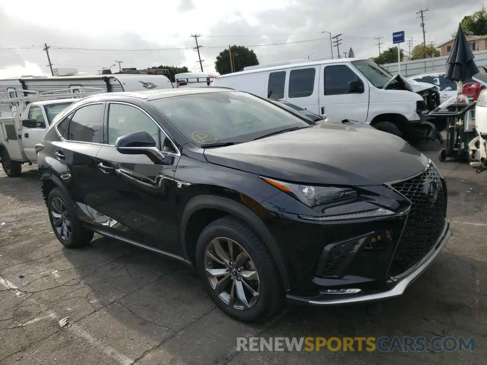 1 Photograph of a damaged car JTJSARBZ3M2181835 LEXUS NX 2021