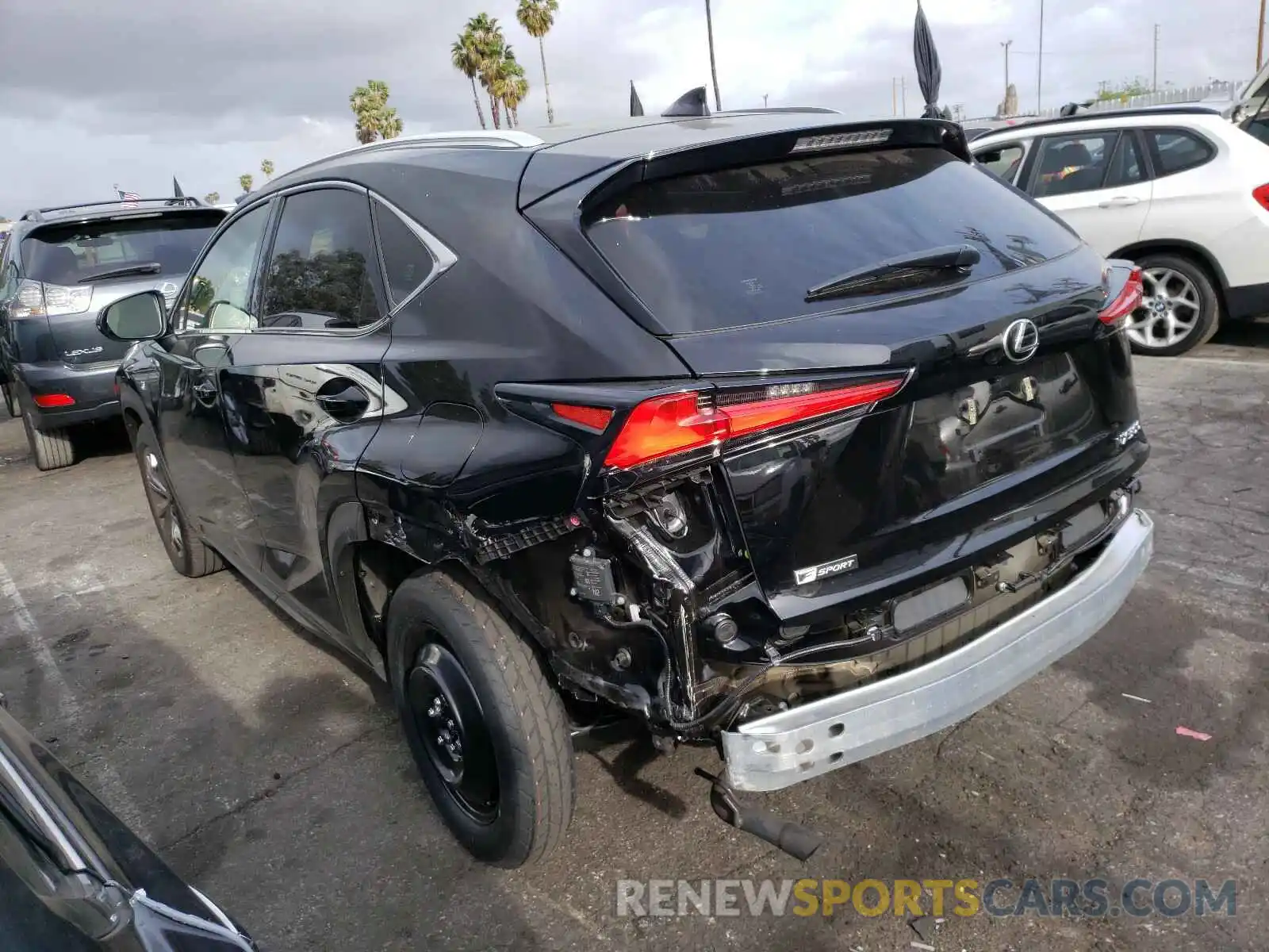 3 Photograph of a damaged car JTJSARBZ3M2181835 LEXUS NX 2021