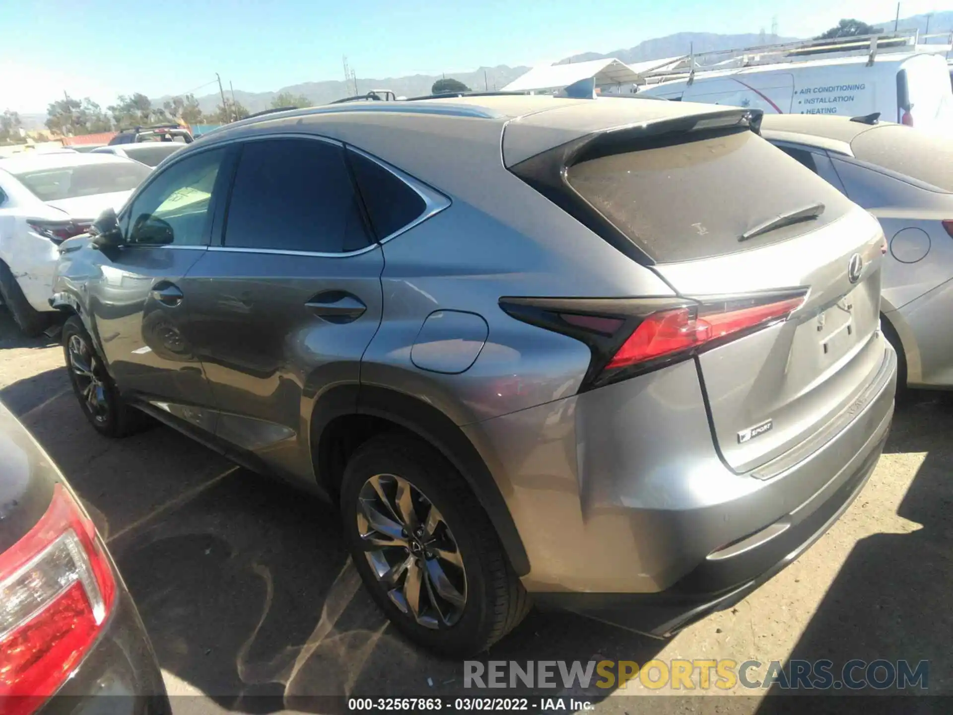 3 Photograph of a damaged car JTJSARBZ3M2183522 LEXUS NX 2021