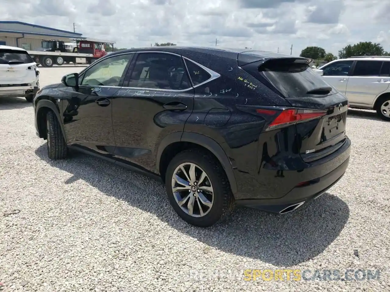 3 Фотография поврежденного автомобиля JTJSARBZ3M2192124 LEXUS NX 2021