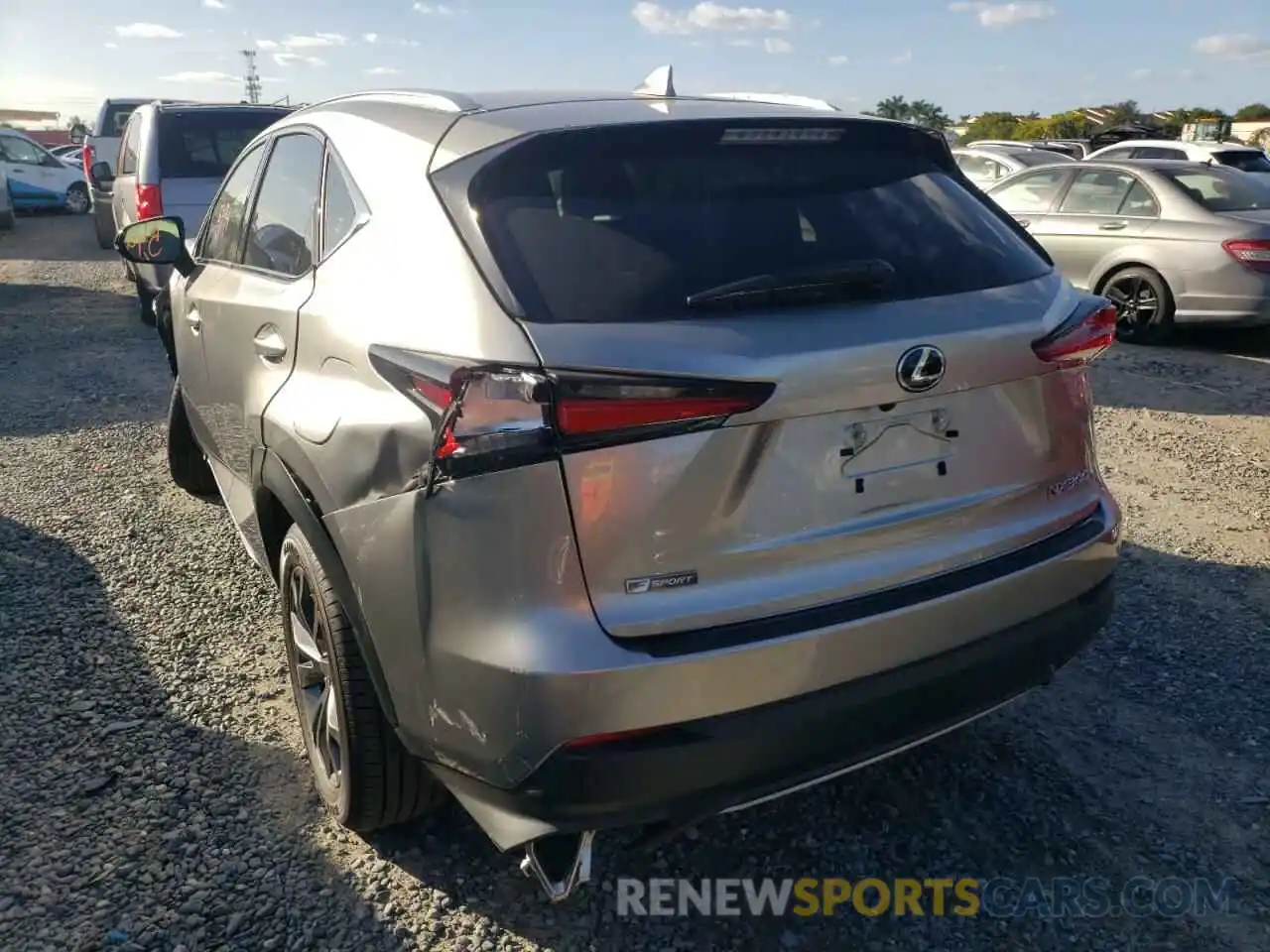 3 Photograph of a damaged car JTJSARBZ3M2194097 LEXUS NX 2021