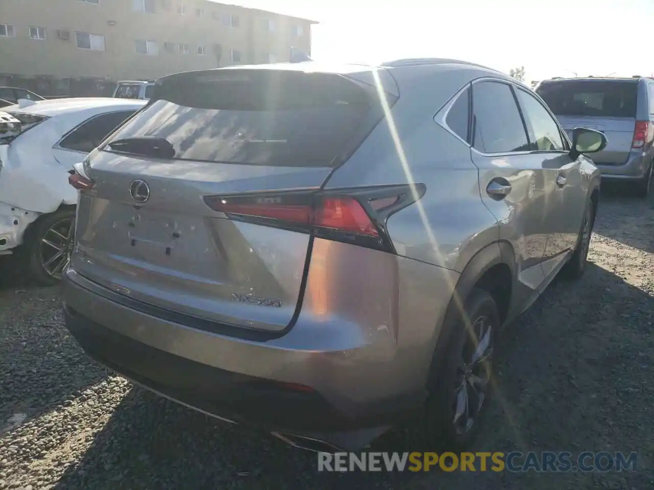 4 Photograph of a damaged car JTJSARBZ3M2194097 LEXUS NX 2021